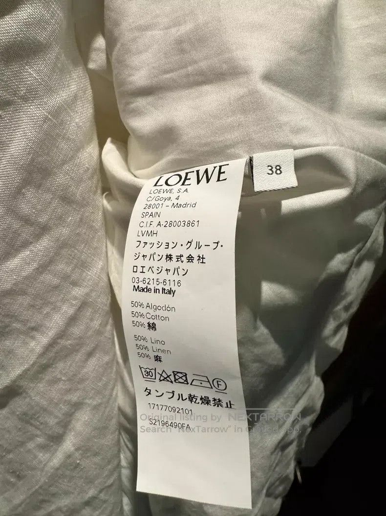 Loewe Loewe White dress Size XS / US 0-2 / IT 36-38 - 5 Thumbnail
