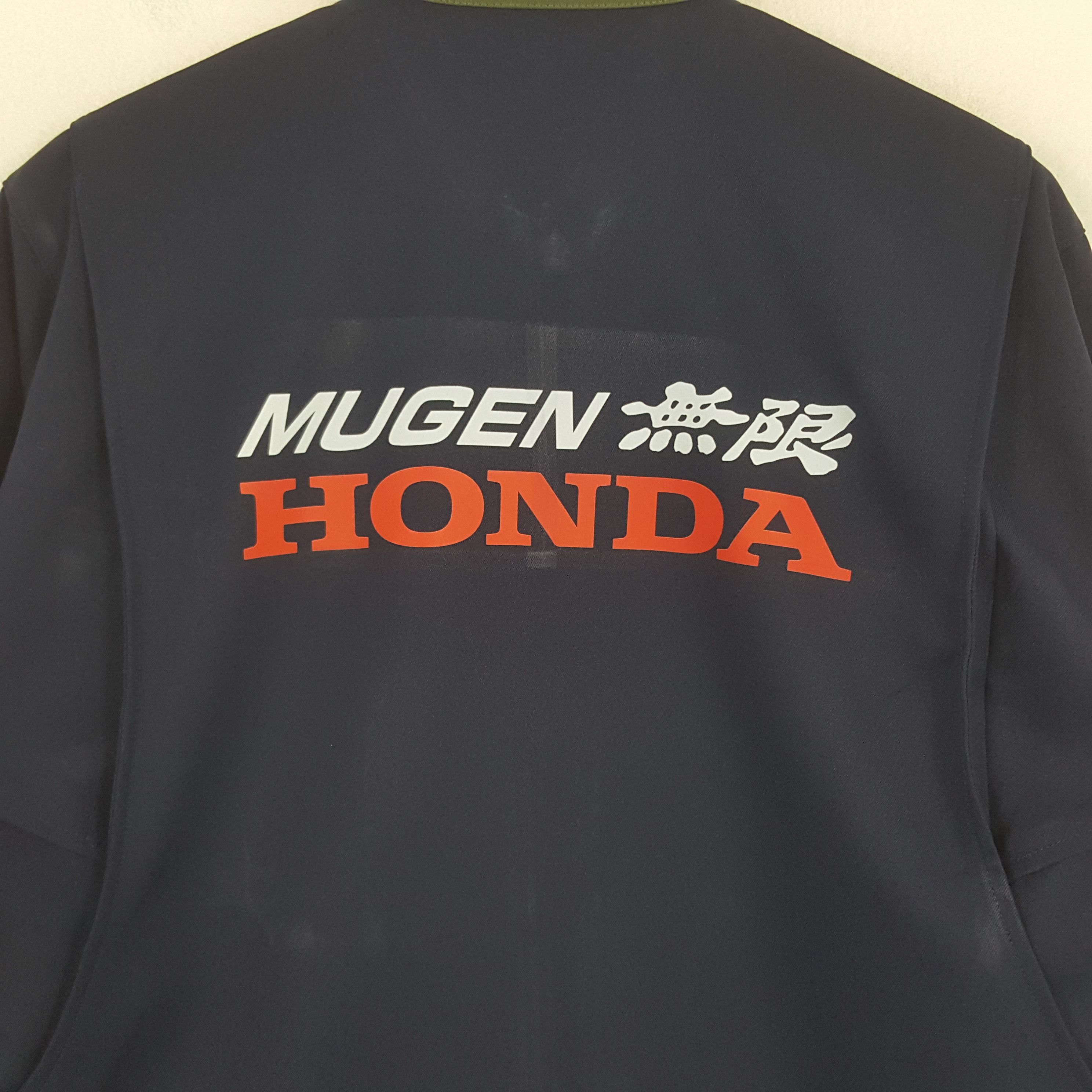 Honda × Japanese Brand × Vintage Vintage Mugen Honda Japanese Racing Team Custom Art Jacket Size US M / EU 48-50 / 2 - 2 Thumbnail