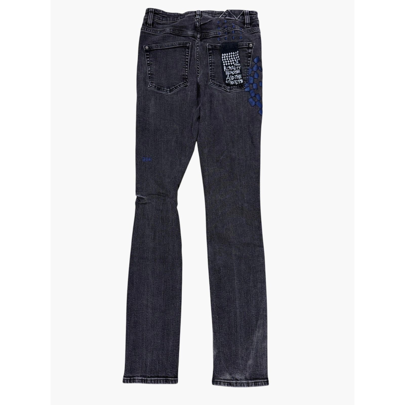 Ksubi Ksubi Black & Blue Jeans Size US 28 / EU 44 - 2 Thumbnail
