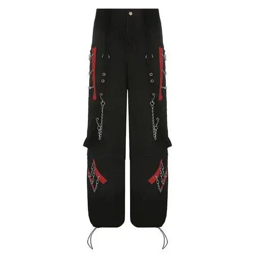 VIBE Gothic Cargo Pants Size US 30 / EU 46 - 1 Thumbnail