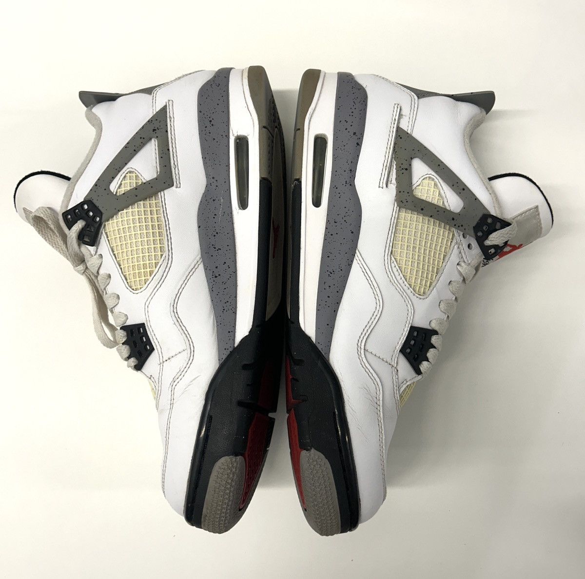 Nike Nike Air Jordan 4 Retro ‘White Cement’ Shoes Size: 9.5 M Size US 9.5 / EU 42-43 - 3 Thumbnail
