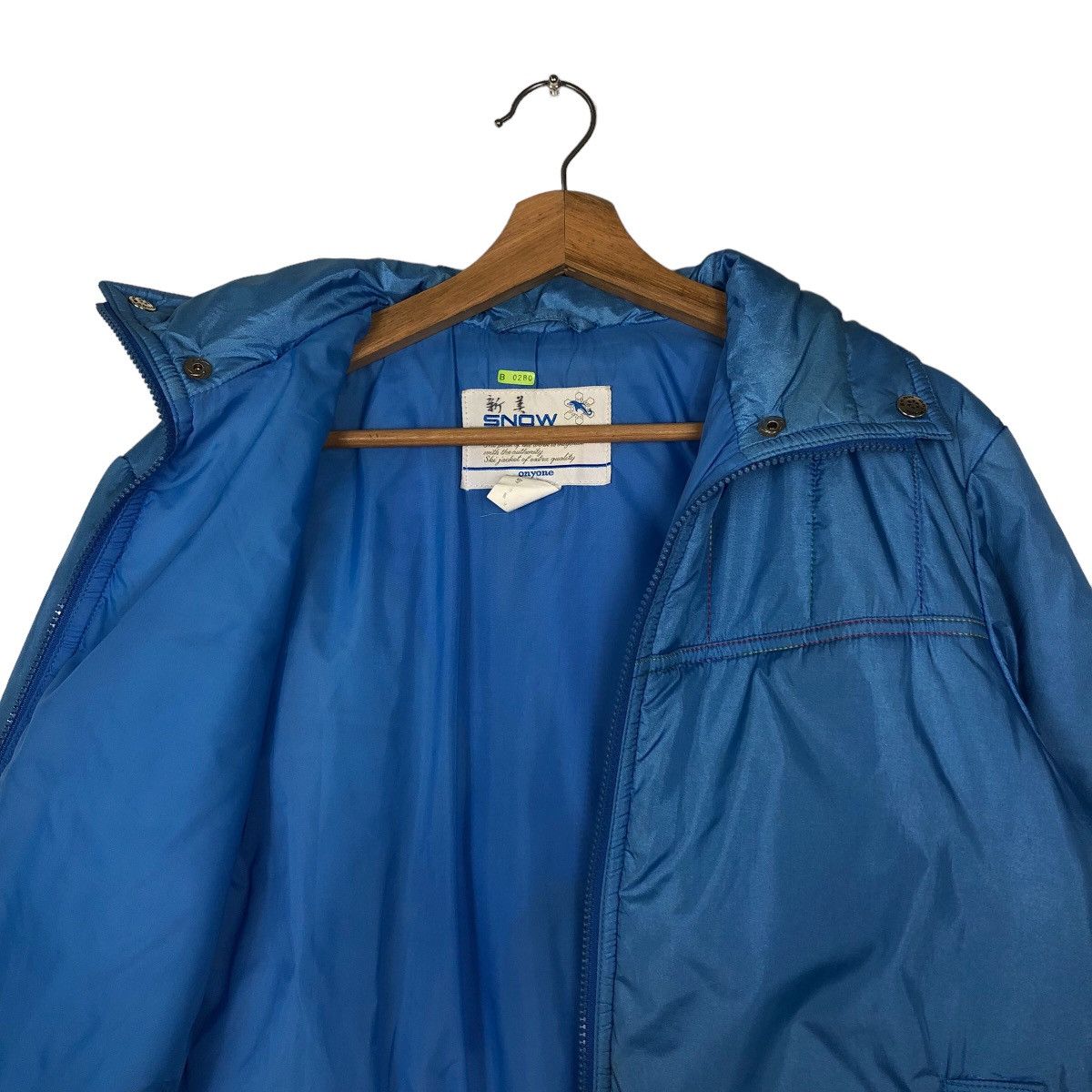 Japanese Brand 🔥90s Vintage Puffer Down Ski Jacket Dolphin Snow Japan Made Size US M / EU 48-50 / 2 - 9 Thumbnail