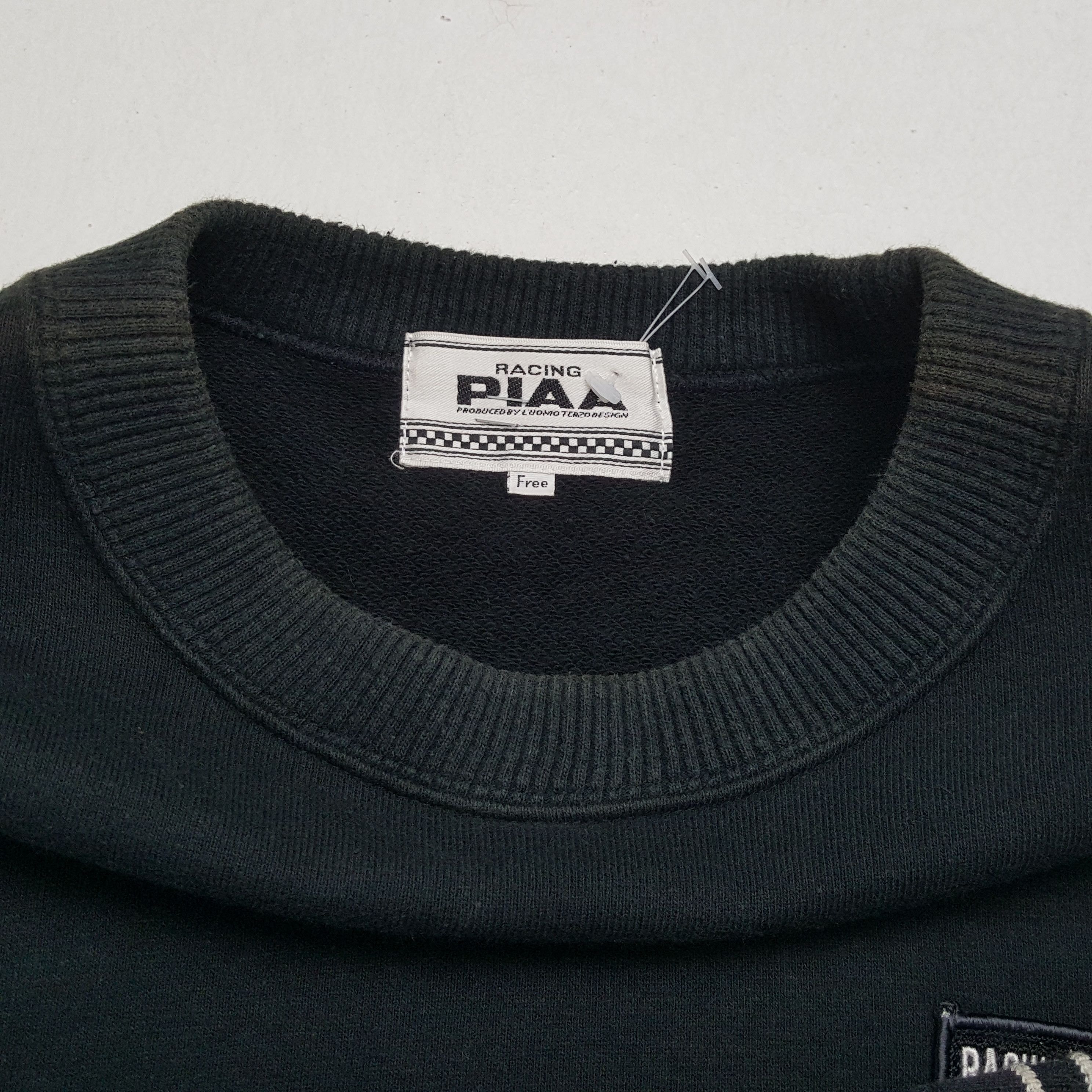 Japanese Brand × Vintage Vintage PIAA RACING MOTORSPORTS Promo All black Sweatshirts Size US M / EU 48-50 / 2 - 9 Thumbnail
