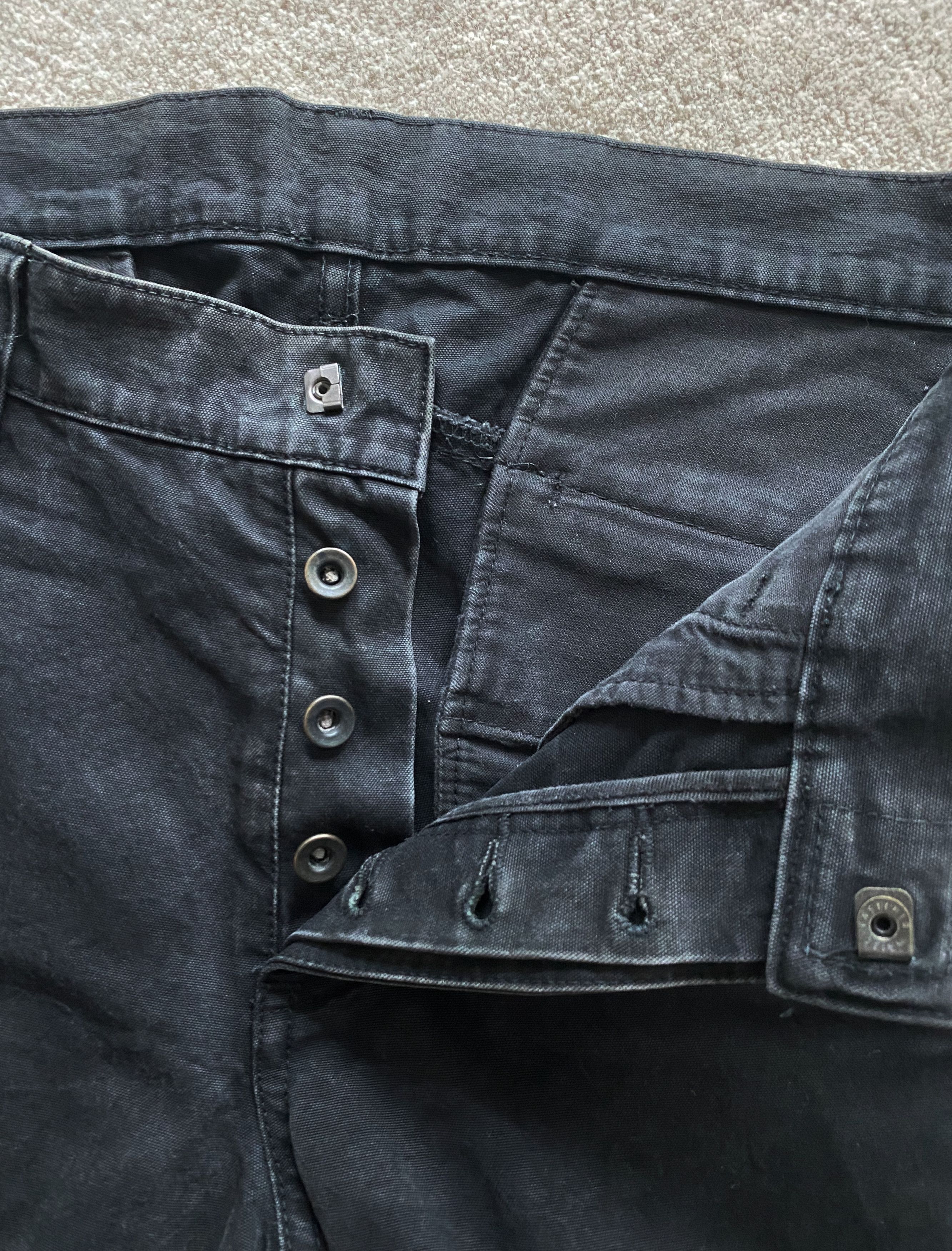 Attachment J Shaped Washed Cropped Jeans Size US 30 / EU 46 - 4 Thumbnail