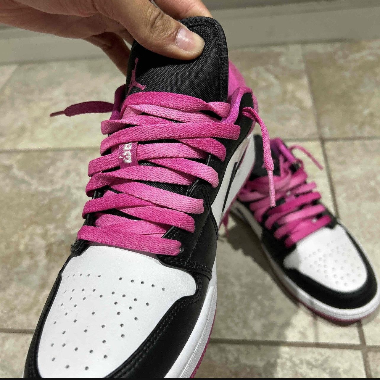 Nike AIR JORDAN 1 LOW SE “Fuchsia” Size US 9.5 / EU 42-43 - 1 Thumbnail