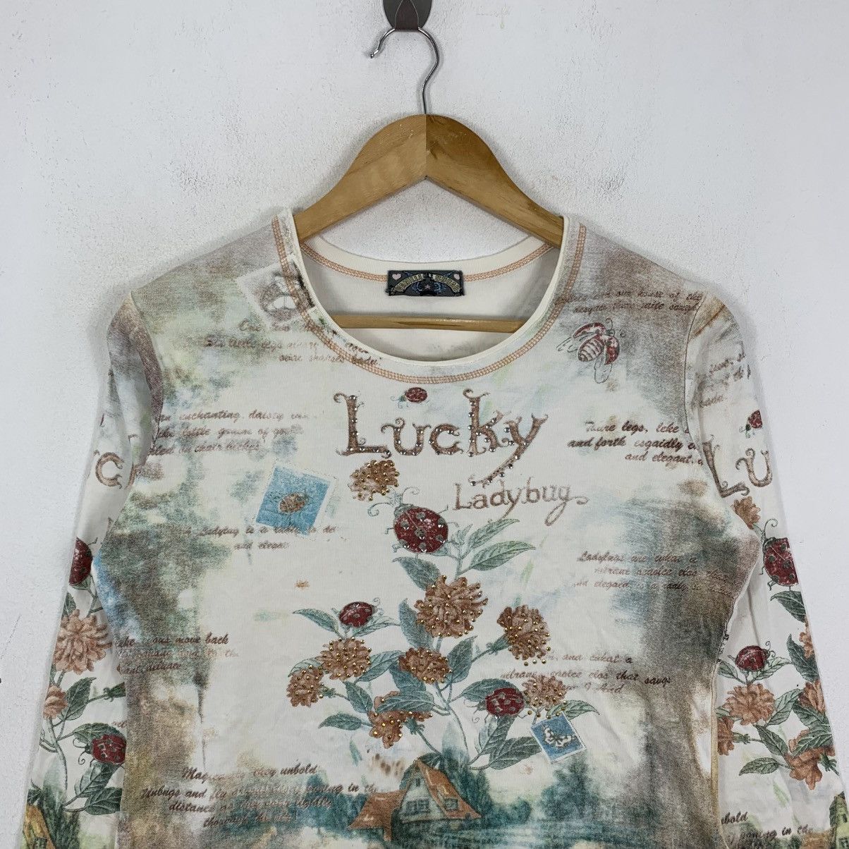 Japanese Brand VANILLA SUGAR Japanese Brand Overprint Punk Tshirt Size S / US 4 / IT 40 - 3 Thumbnail