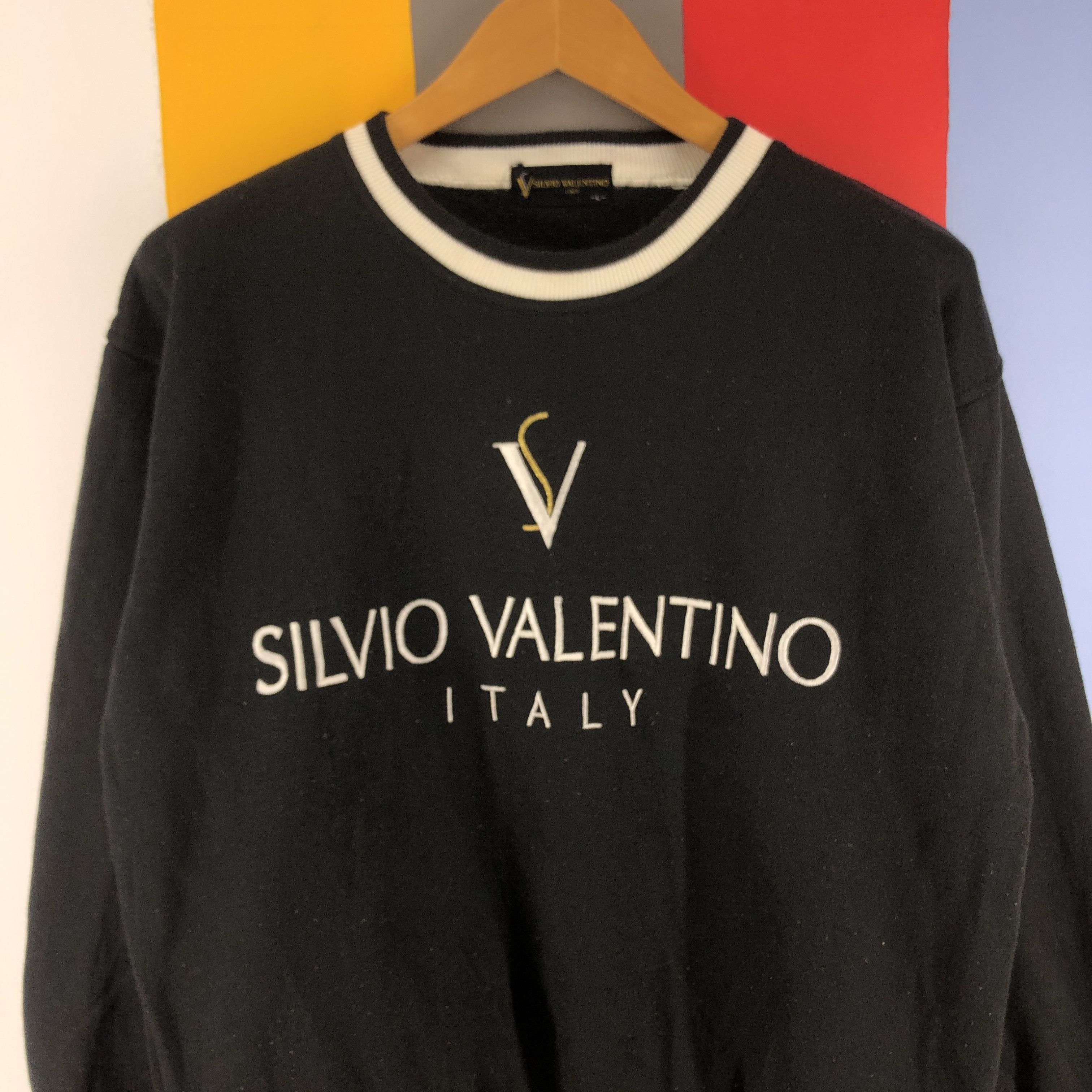 Other SILVIO VALENTINO ITALY Crew Neck Sweatshirt #0804/Y Size US M / EU 48-50 / 2 - 2 Thumbnail