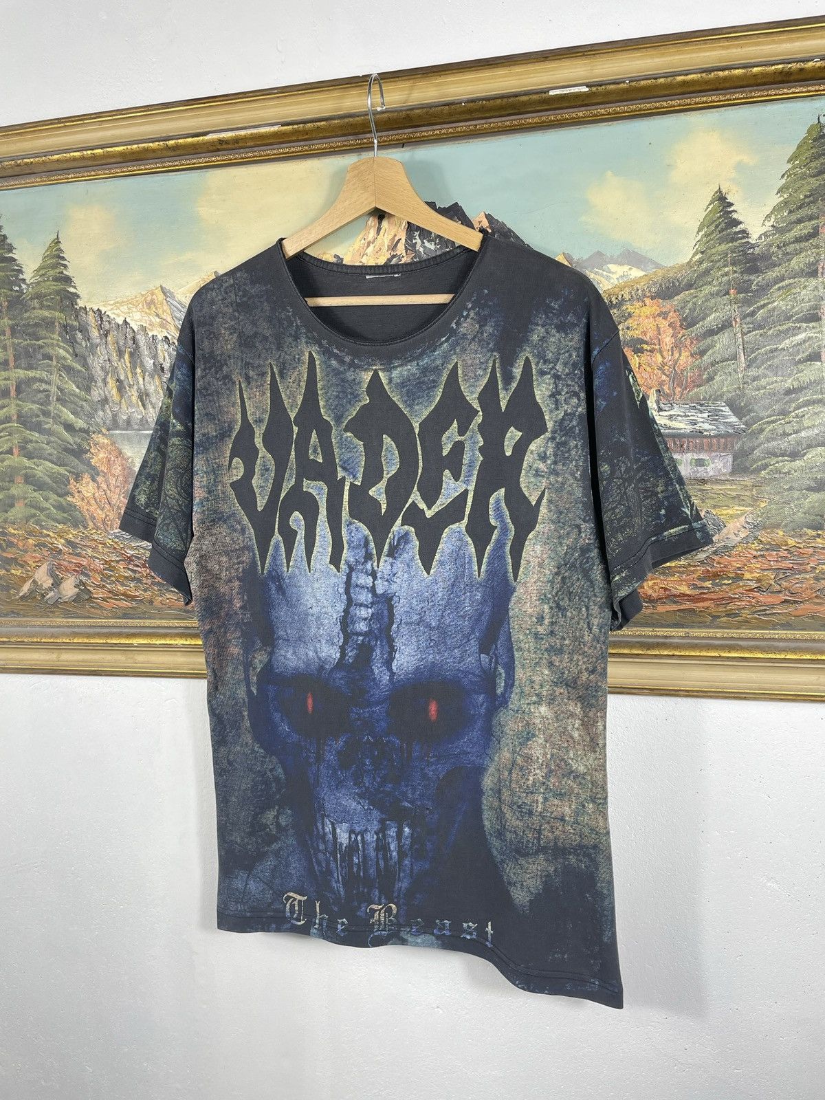 Band Tees Vader The Beast Retro l T shirt Tee Rock Metal Band Size US M / EU 48-50 / 2 - 3 Thumbnail