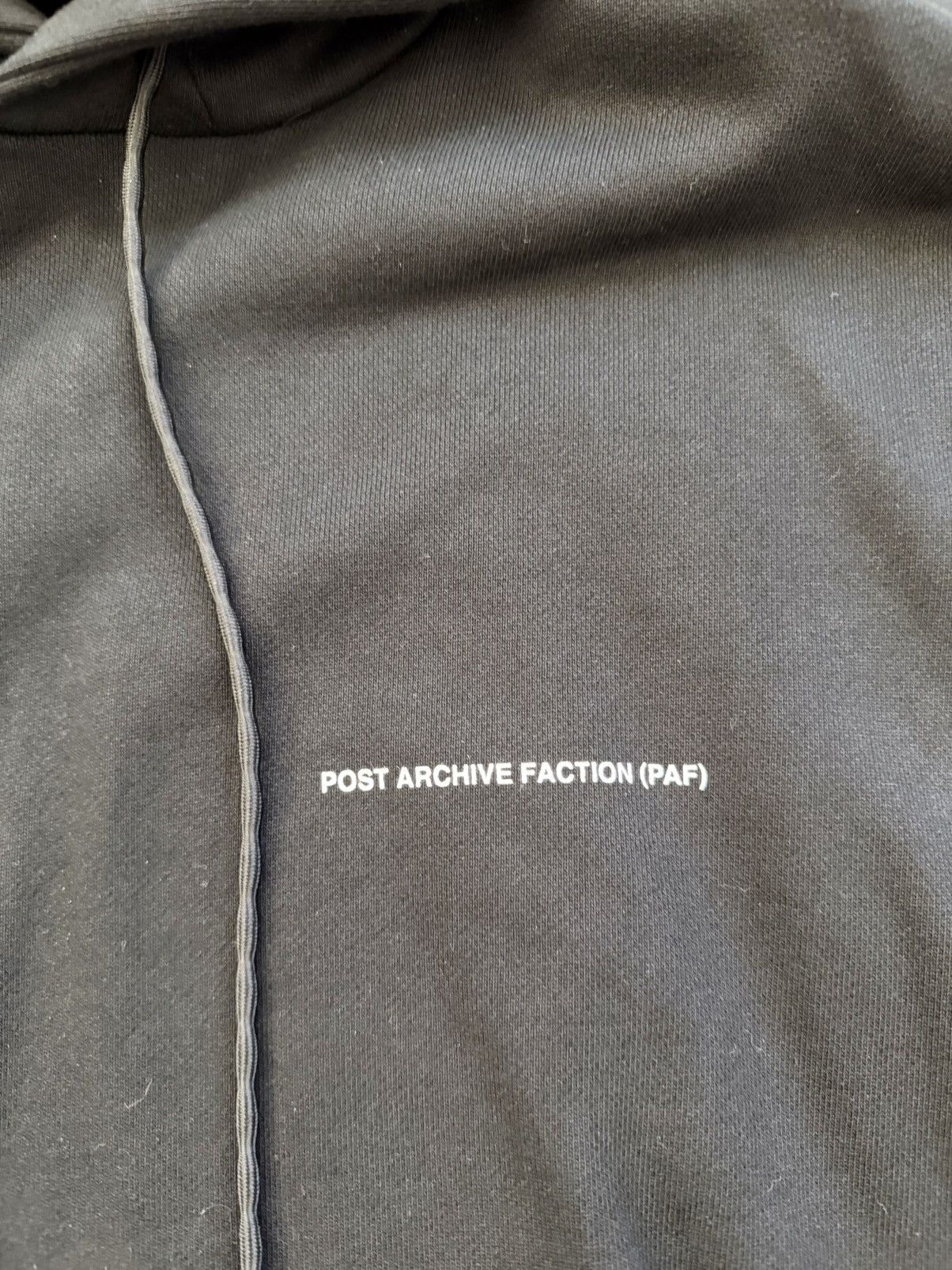 POST ARCHIVE FACTION (PAF) PAF 8.0 Hoodie Black Sz M Size US M / EU 48-50 / 2 - 2 Thumbnail