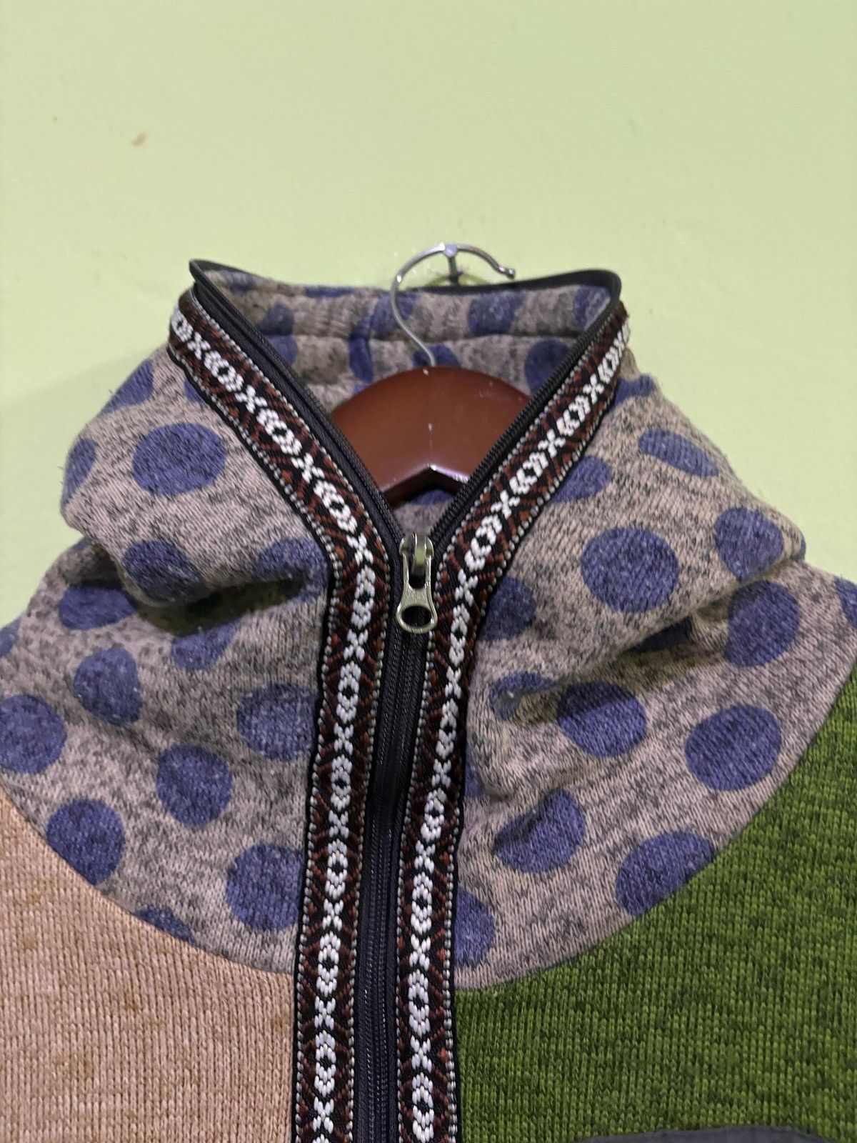 go slow caravan Go Slow Caranvan Fleece Jacket Multicolours Nice Design Size US M / EU 48-50 / 2 - 11 Thumbnail