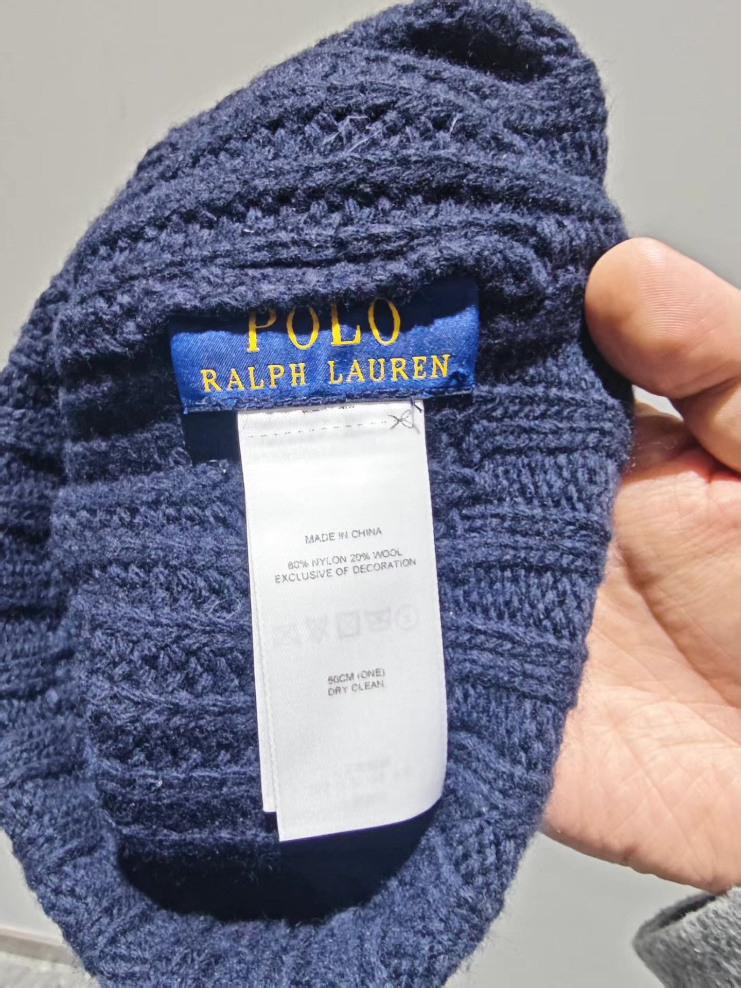 Polo Ralph Lauren Polo Ralph Lauren Ski Bear Knit Beanie Unisex Q15 Size ONE SIZE - 4 Thumbnail