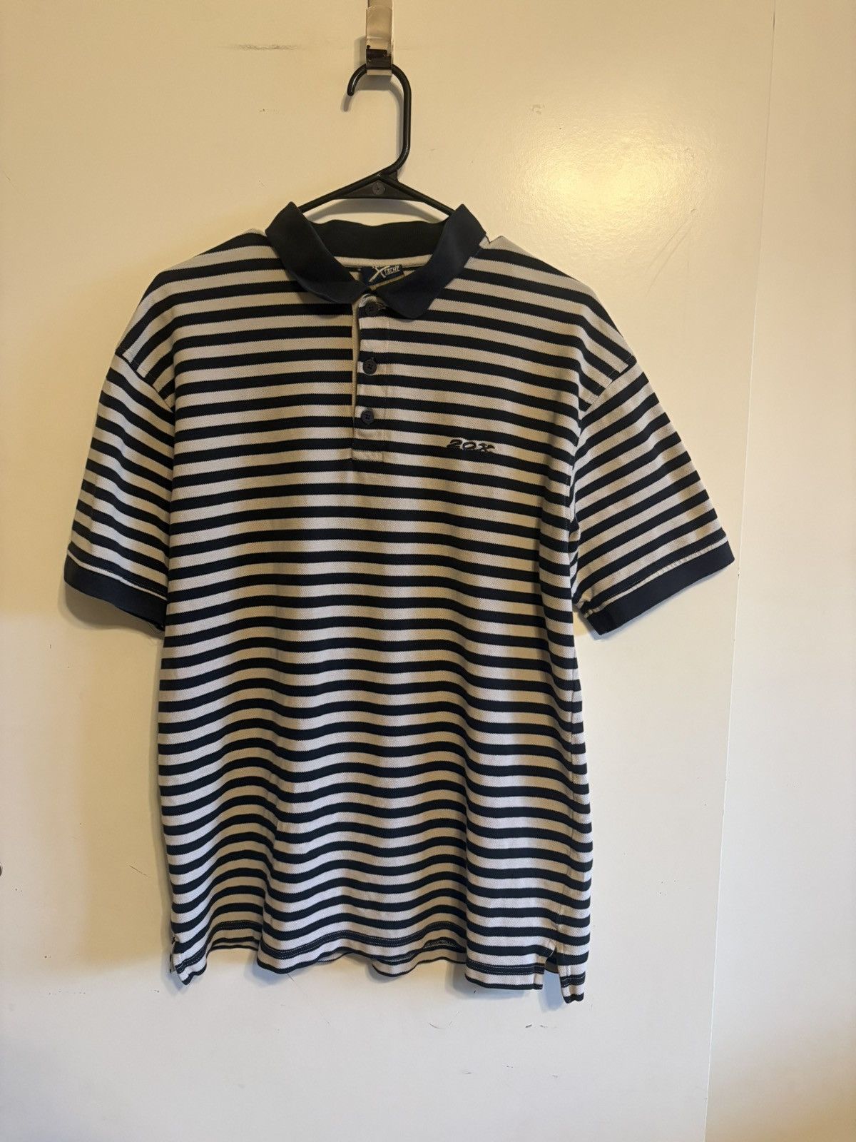 Wrangler Wrangler 20X Striped Polo Shirt – Vintage Short Sleeve Size US L / EU 52-54 / 3 - 4 Thumbnail
