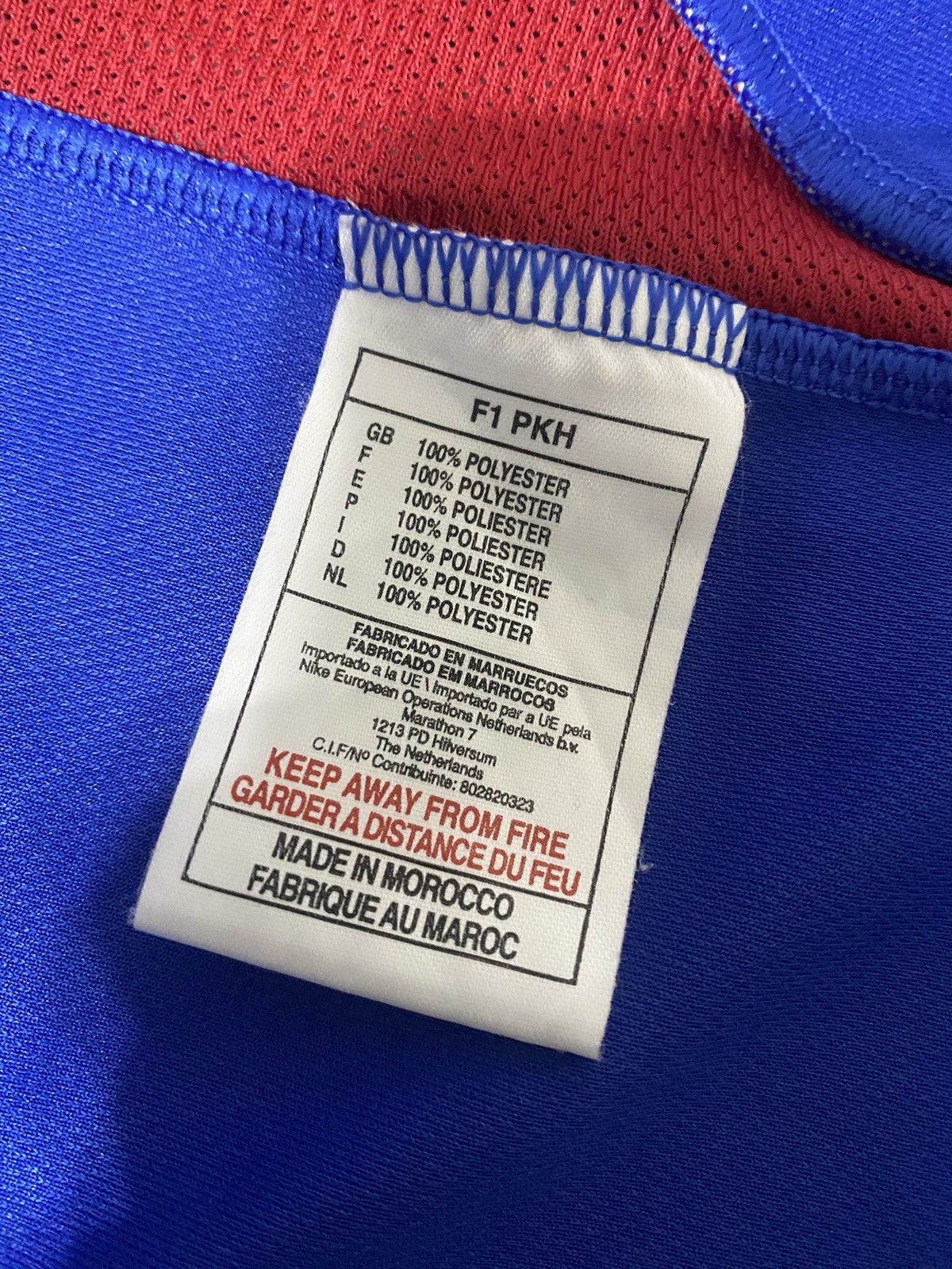 Nike Nike Rangers 2001/02 Home Jersey Size US L / EU 52-54 / 3 - 9 Thumbnail