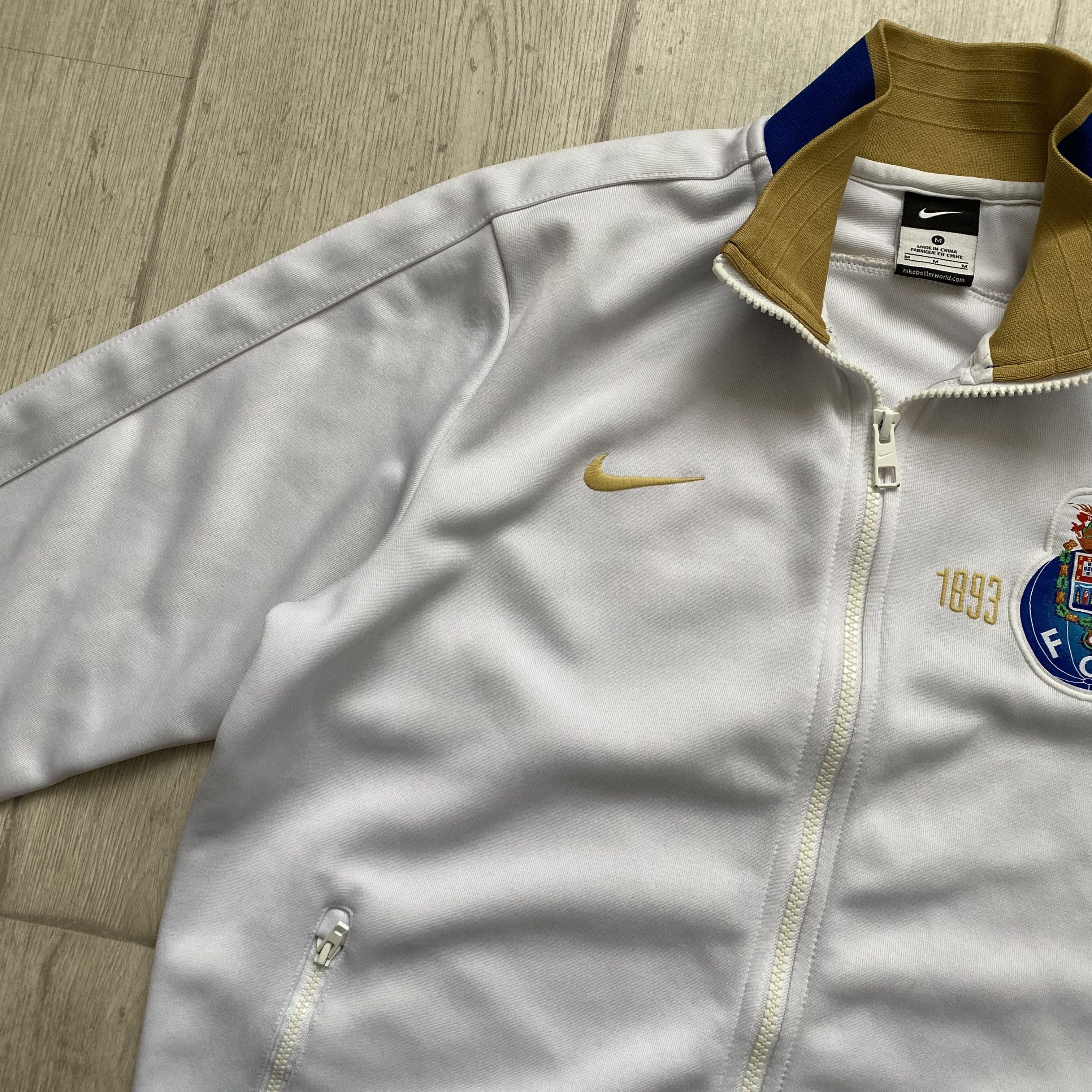 Nike ⚽️ Vintage Nike FC Porto Truck Jacket Soccer Jersey Size US M / EU 48-50 / 2 - 7 Thumbnail