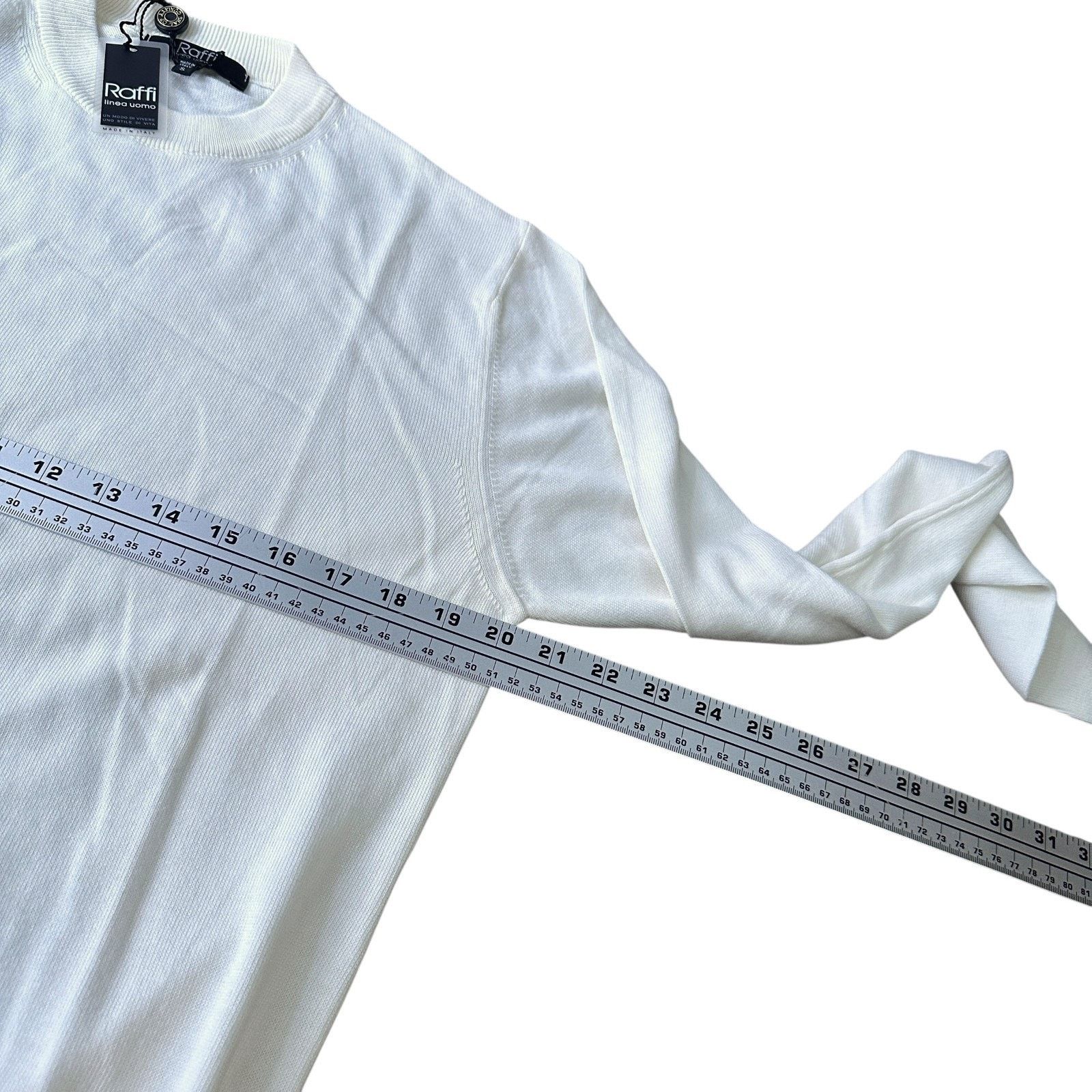 Other Raffi Linea Uomo Sweater Men’s Small Ivory Lightweight New Size US S / EU 44-46 / 1 - 9 Thumbnail
