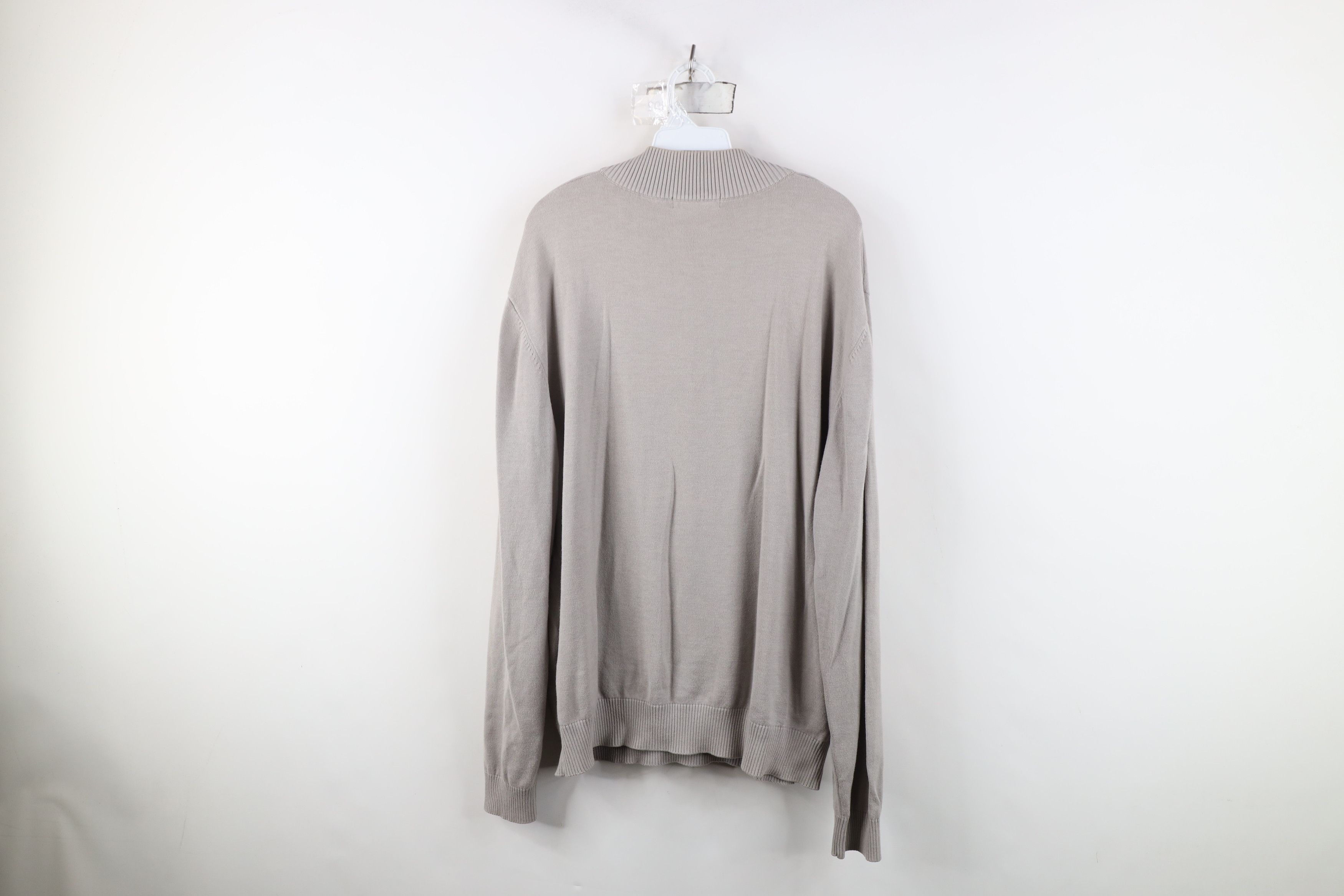 Vintage Vintage Maumee Bay Golf Course Half Zip Knit Sweater Gray Size US XL / EU 56 / 4 - 10 Thumbnail