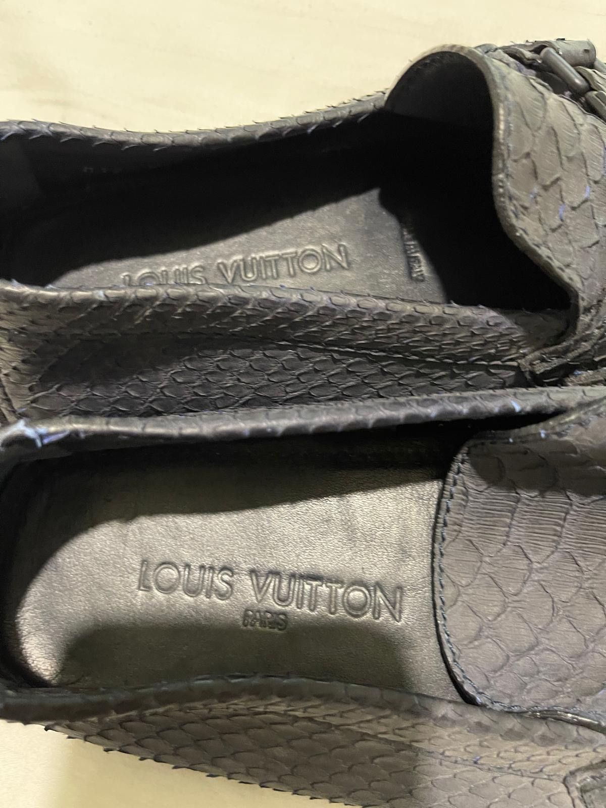 Louis Vuitton Luxury LV shoes made out of crocodile skin size 12 Size US 12 / EU 45 - 3 Thumbnail