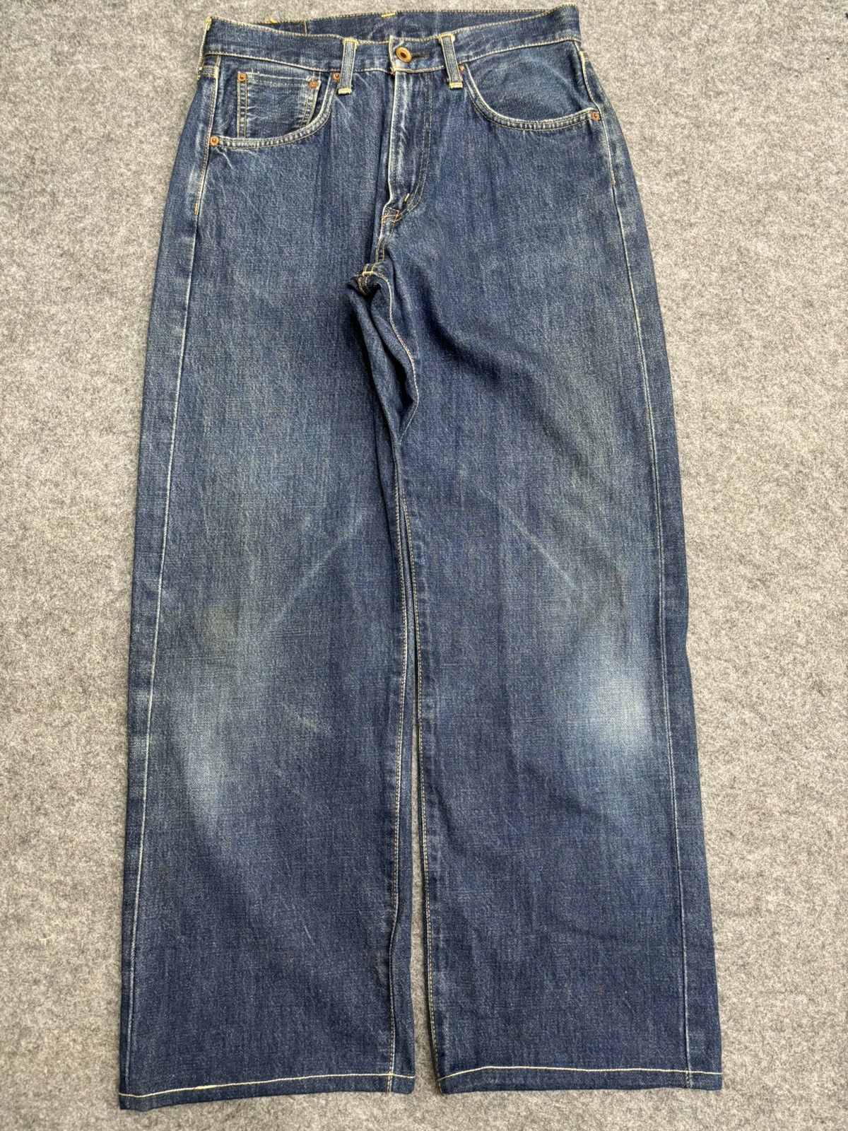 Edwin 💥Selvedge💥Vintage Edwin 505 Wide Selvedge Denim F616 Size US 29 - 21 Thumbnail
