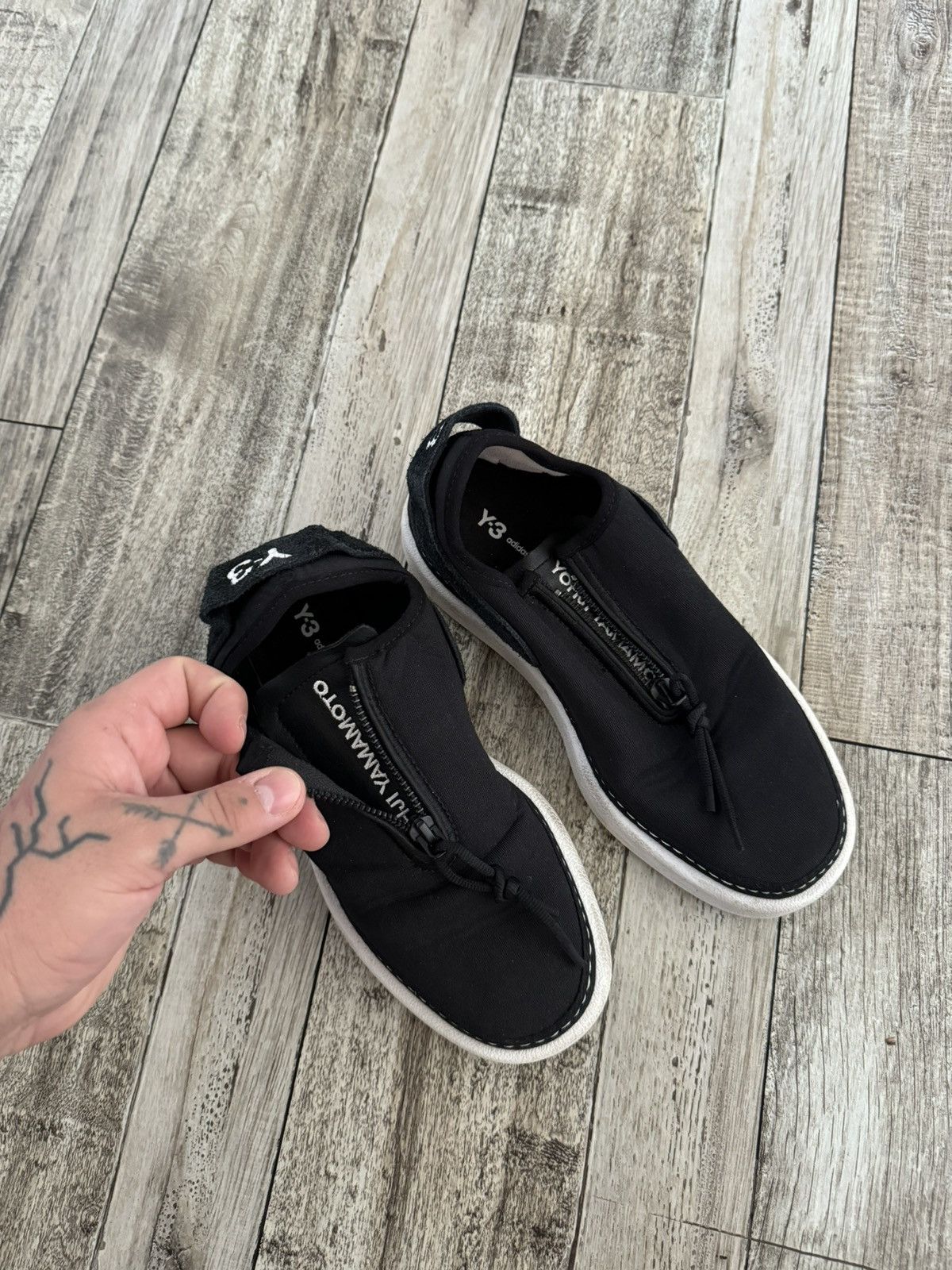 Adidas × Y-3 × Yohji Yamamoto Adidas Y-3 Yohji Yamamoto comfort zip Size US 6.5 / IT 36.5 - 9 Thumbnail