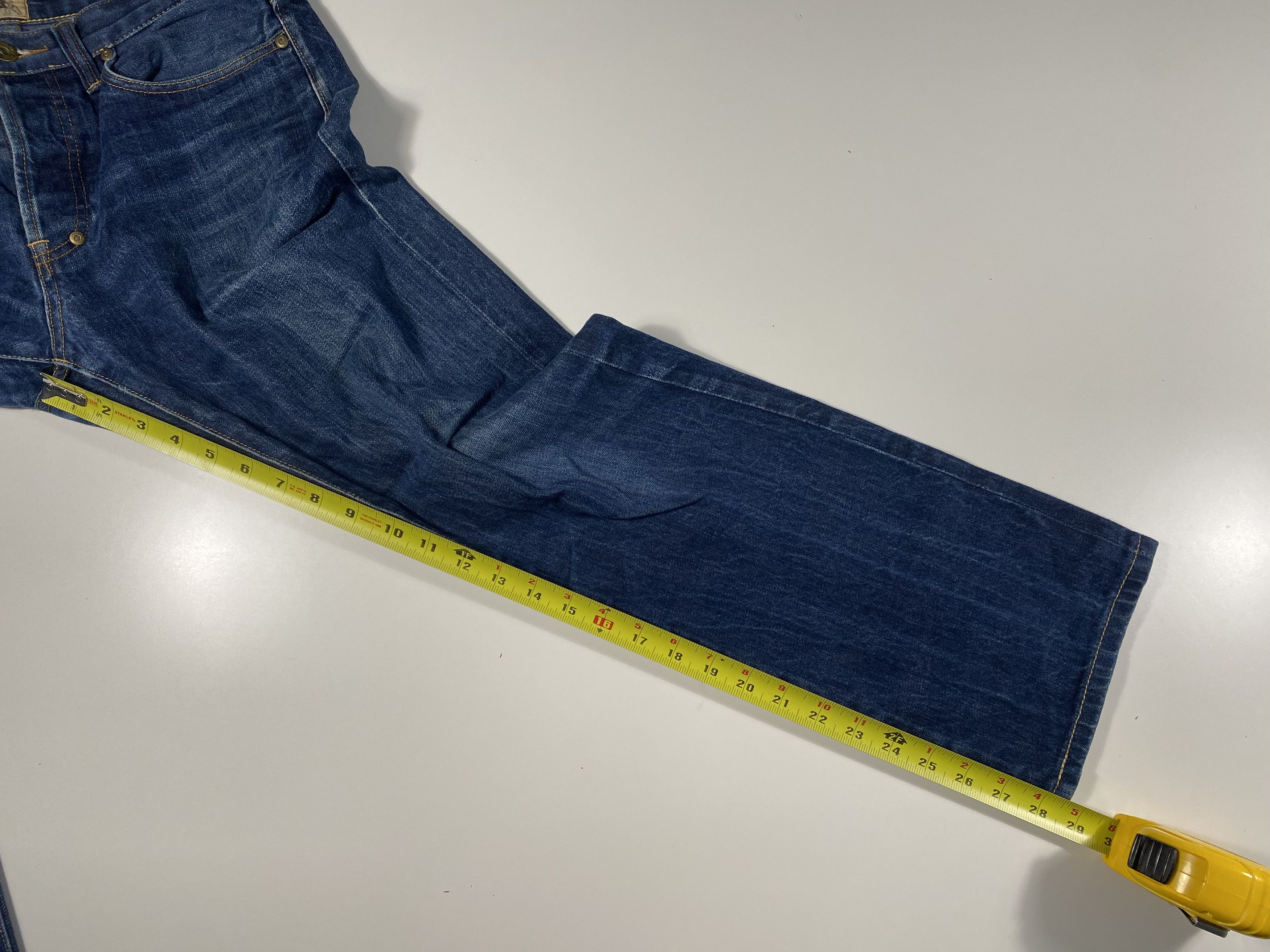 Prps PRPS Demon Cut Japanese Selvedge Jeans 31x28 Size US 31 - 9 Thumbnail