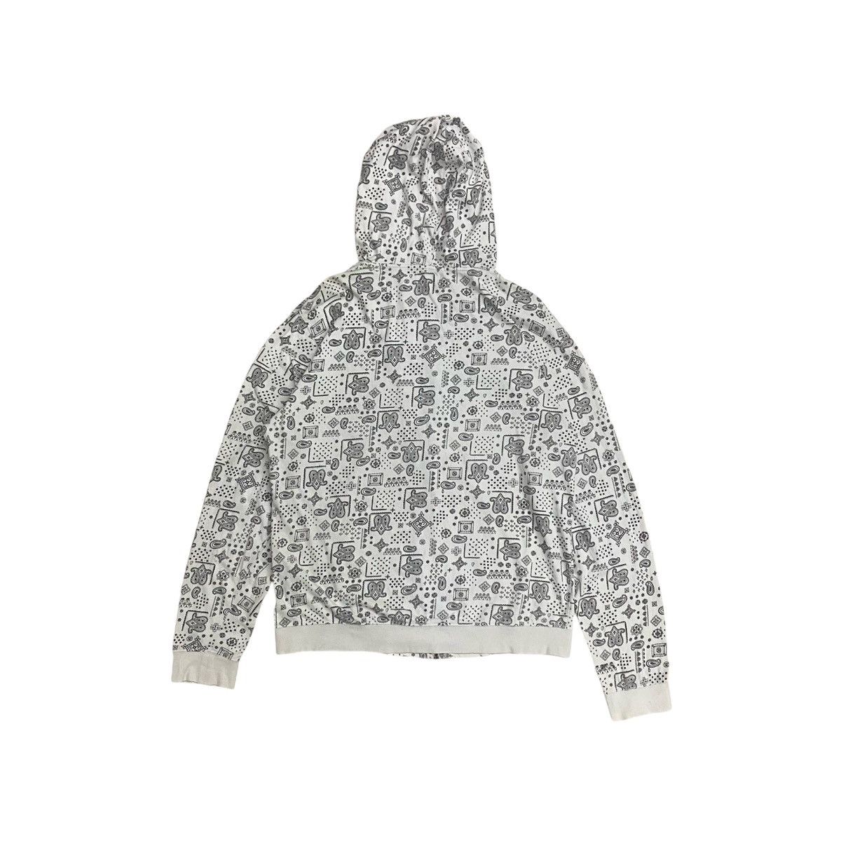 Stussy Stussy full print paisley zip up hoodie Size US XL / EU 56 / 4 - 8 Thumbnail