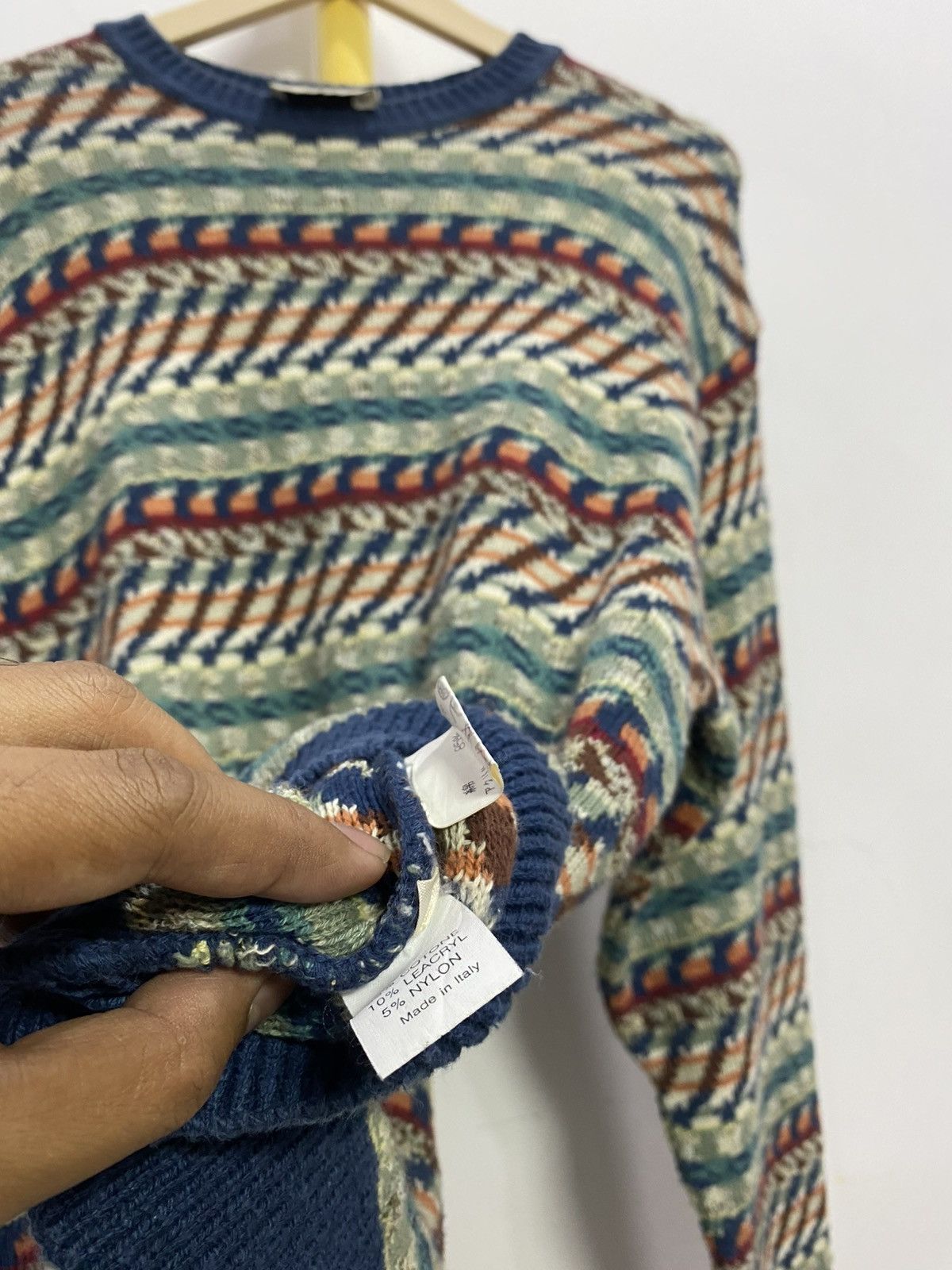 Missoni VINTAGE MISSONI KNITWEAR SWEATER Size US L / EU 52-54 / 3 - 4 Thumbnail