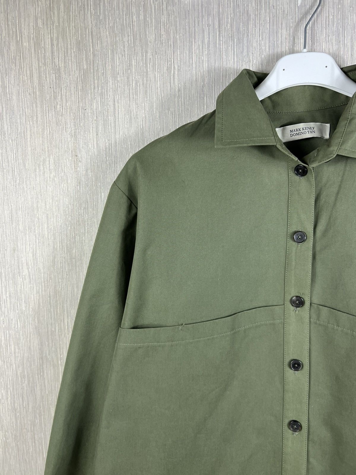 Acne Studios Mark Kenly Domino Tan sandra over shirt jacket multipocket Size XS / US 0-2 / IT 36-38 - 4 Thumbnail