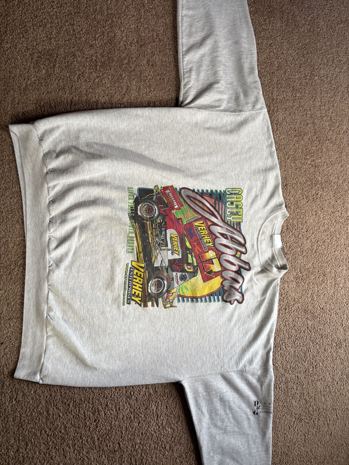 Hanes Casey Abbas Vintage Crewneck Size US XXL / EU 58 / 5 - 3 Thumbnail