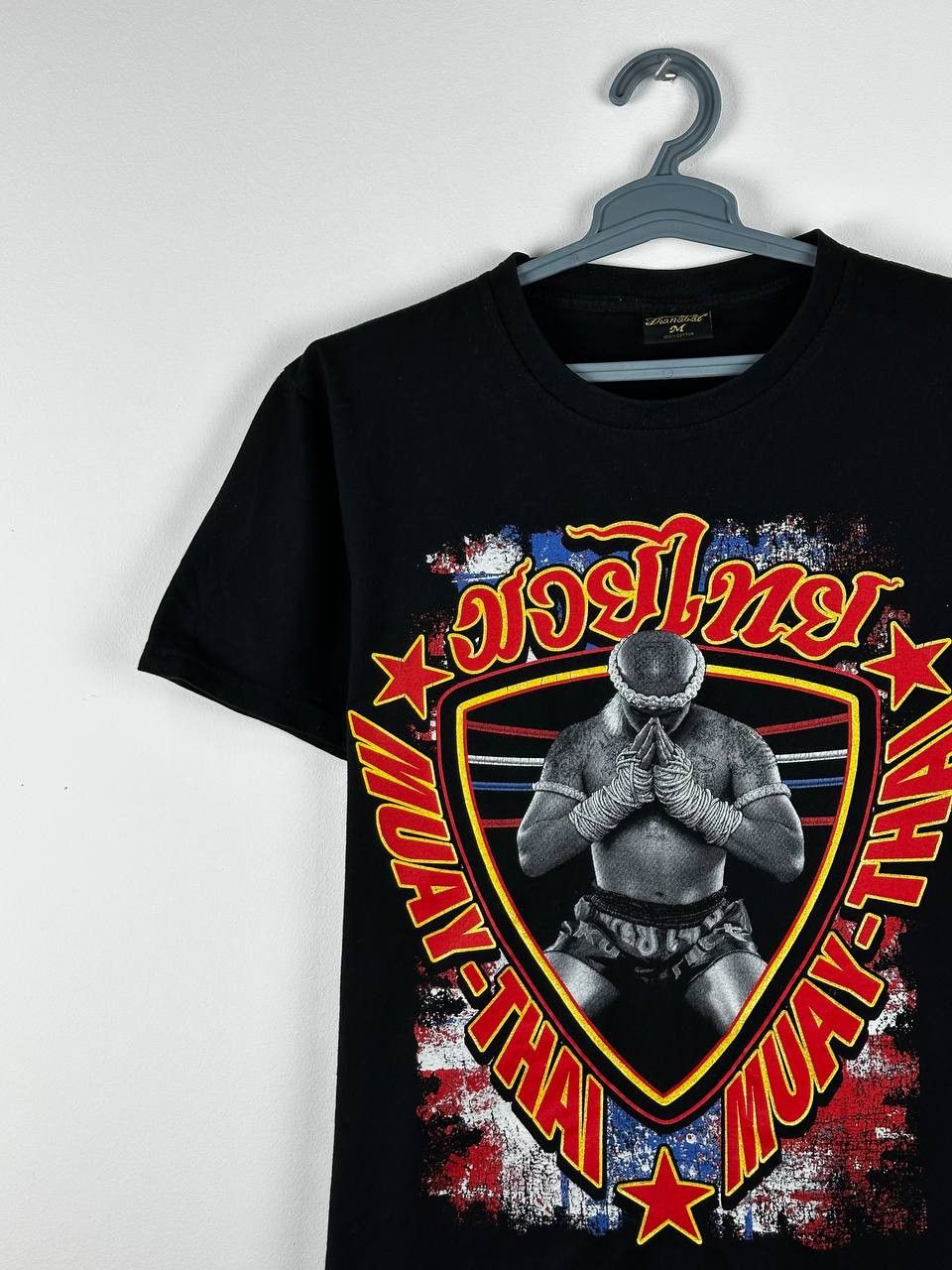 Japanese Brand × Vintage Vintage Muay Thai Boxing Sport Twins T Shirt Size US M / EU 48-50 / 2 - 3 Thumbnail