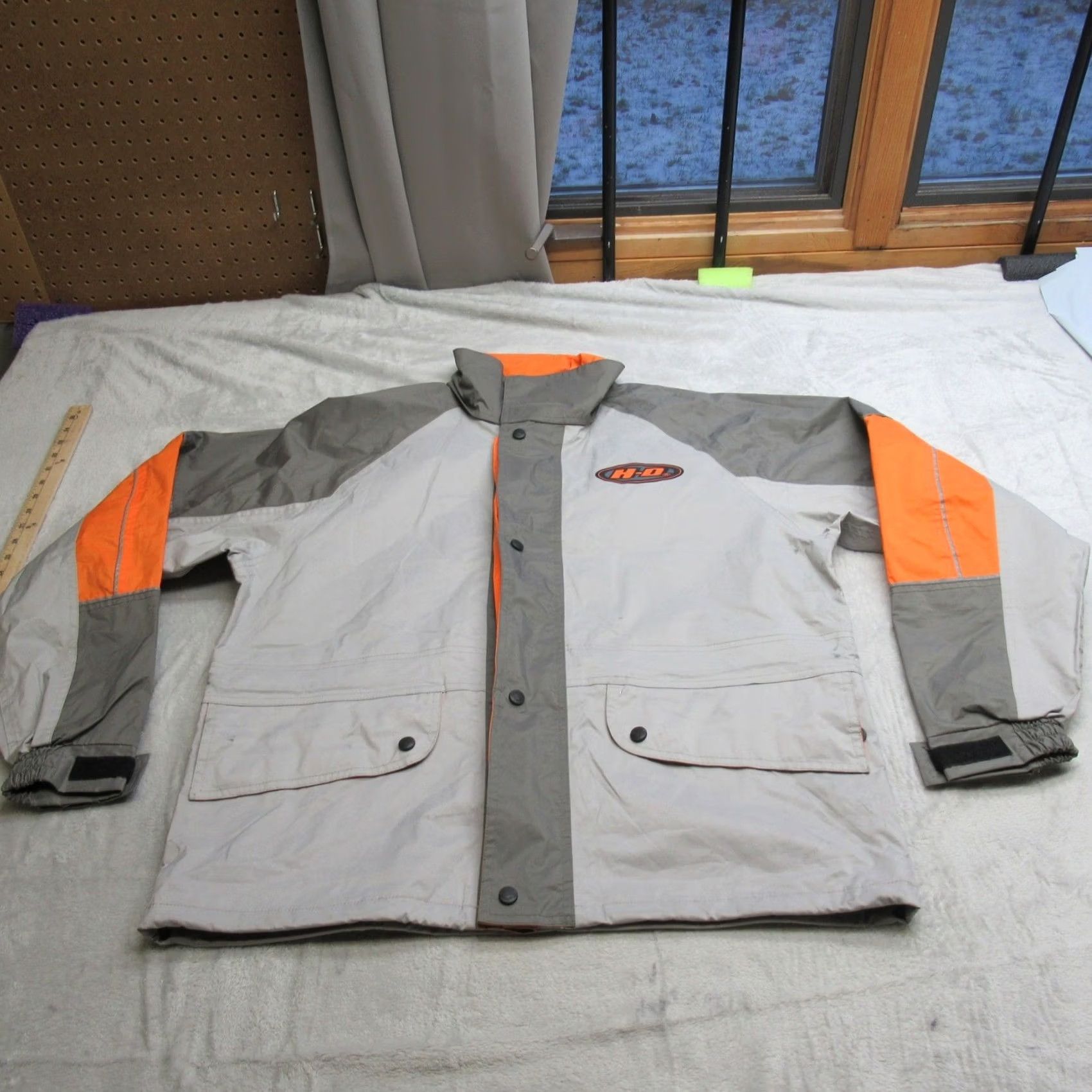 Harley Davidson Harley Davidson Jacket Men M Gray Full Zip Motorcycle Wind Rain Riding Pack Size US M / EU 48-50 / 2 - 2 Thumbnail