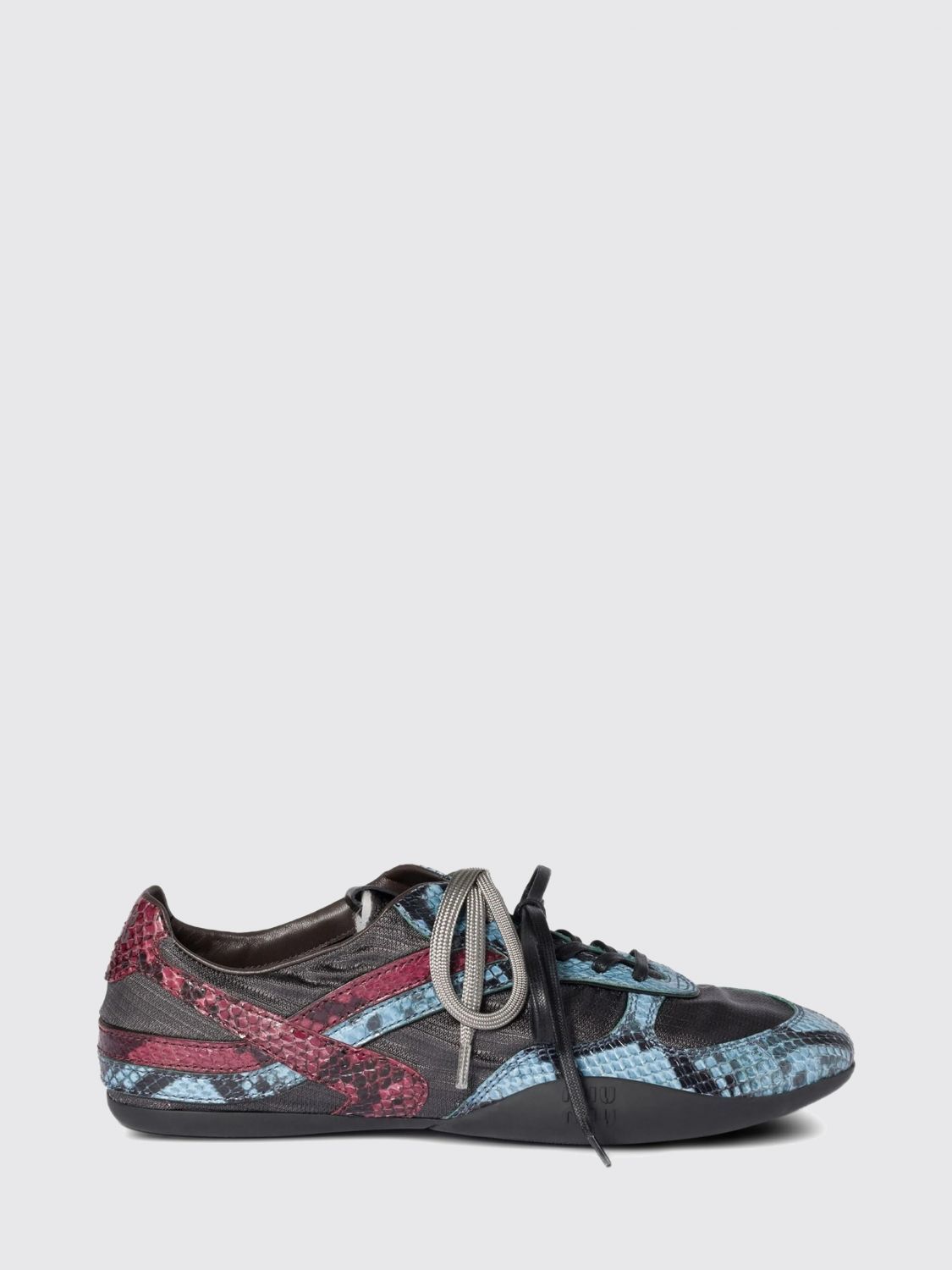 Miu Miu Miu Miu Sneakers Woman Grey Size US 8 / IT 38 - 1 Thumbnail
