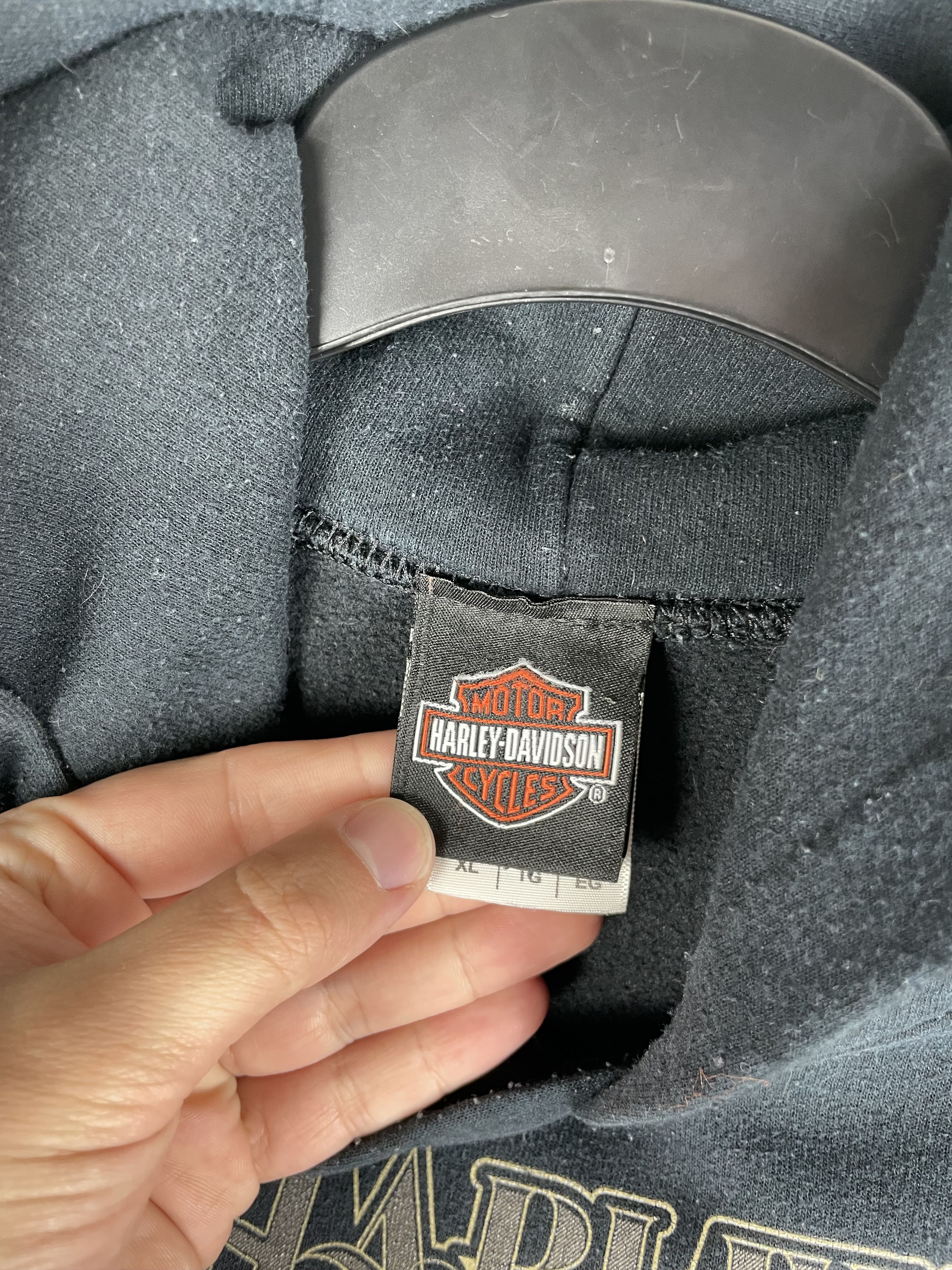 Harley Davidson Vintage HARLEY DAVIDSON Graphic Hoodies Size US XL / EU 56 / 4 - 5 Thumbnail