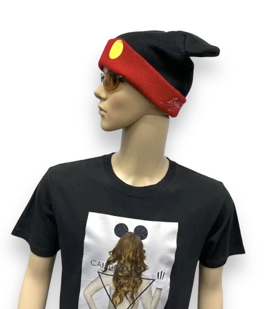 Disney × Vintage DOPE!! MIckey Ears Beanie Comme Des Garcons Style Size ONE SIZE - 2 Thumbnail