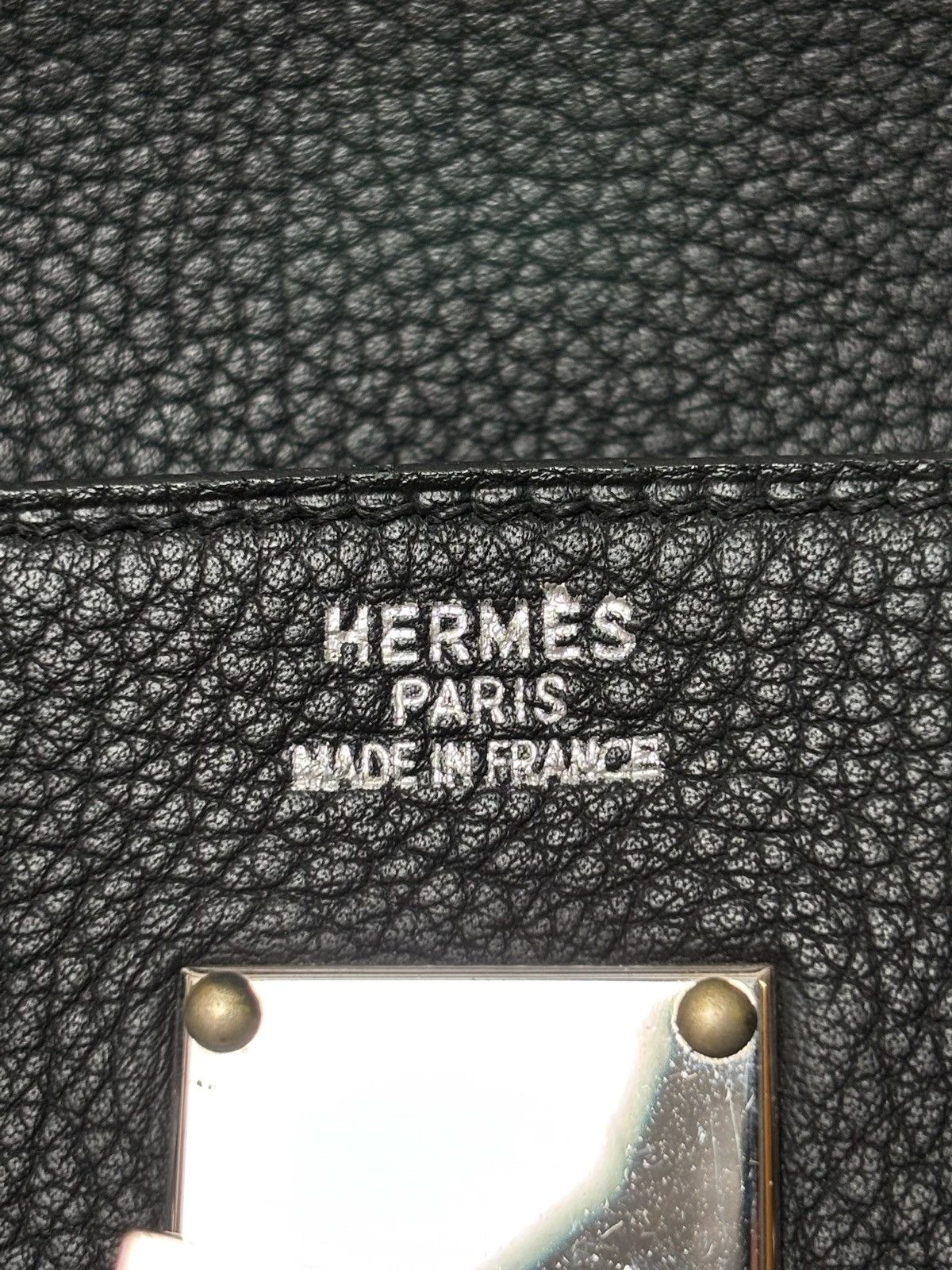 Hermes Hermes RARE HAC 40 Black Palladium Hardware Travel Bag Size ONE SIZE - 5 Thumbnail