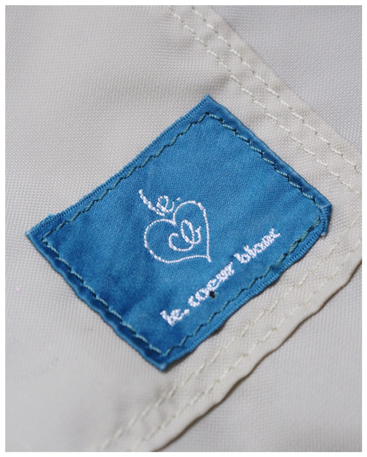 Hysteric Glamour 2000S LE COEUR BLANC RIVET SOUL DENIM TOTE BAG Size ONE SIZE - 7 Thumbnail