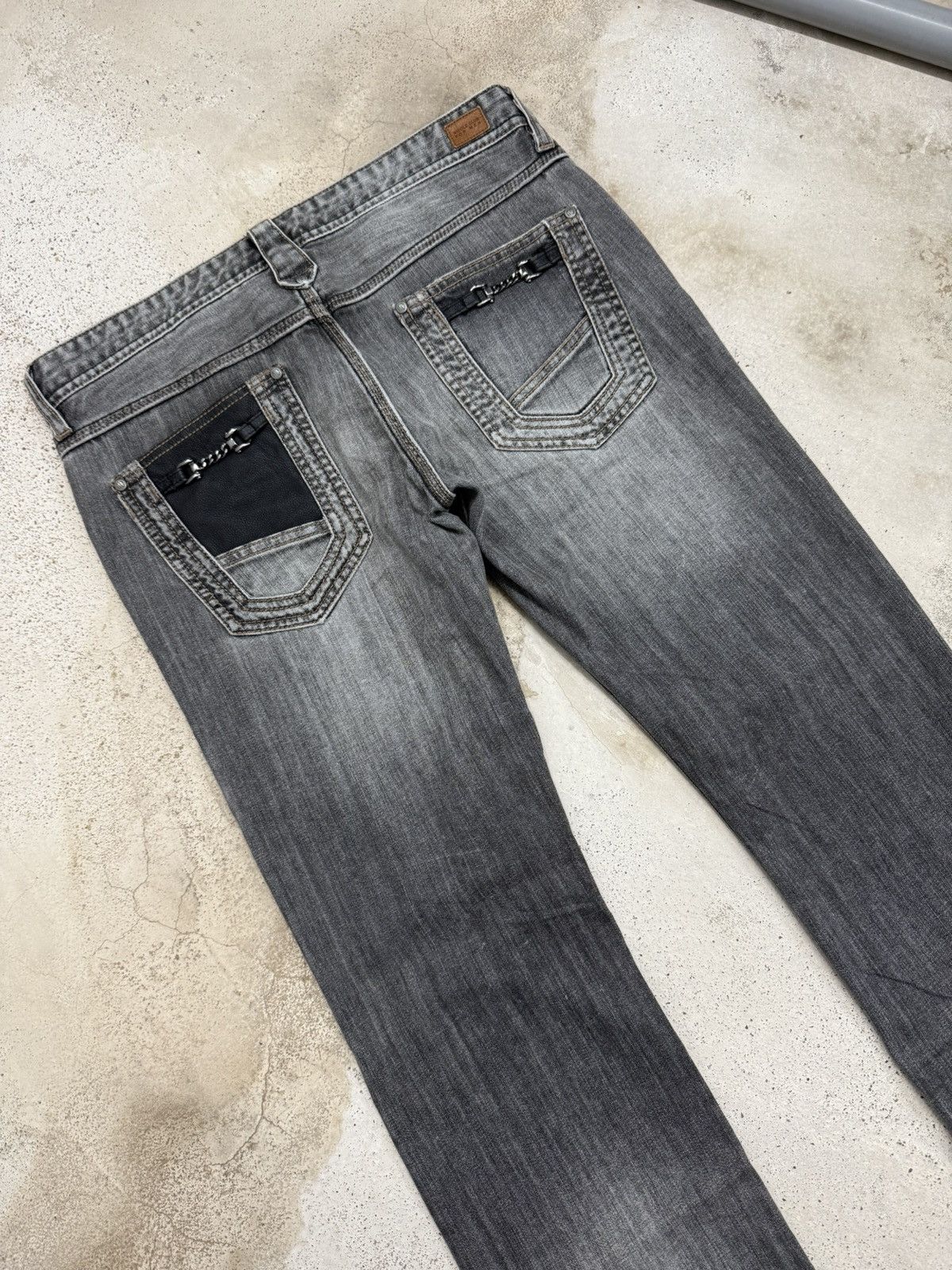 Nicole Club Nicole Club For Men Chain Pocket Whisker Unisex Denim Pants Size US 31 - 10 Thumbnail