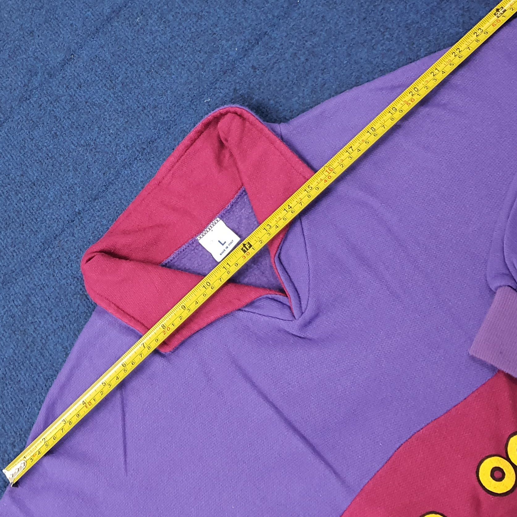 Vintage Vintage 90s Blue Ocean Polo Collar Pullover C268N14 Size US L / EU 52-54 / 3 - 8 Thumbnail