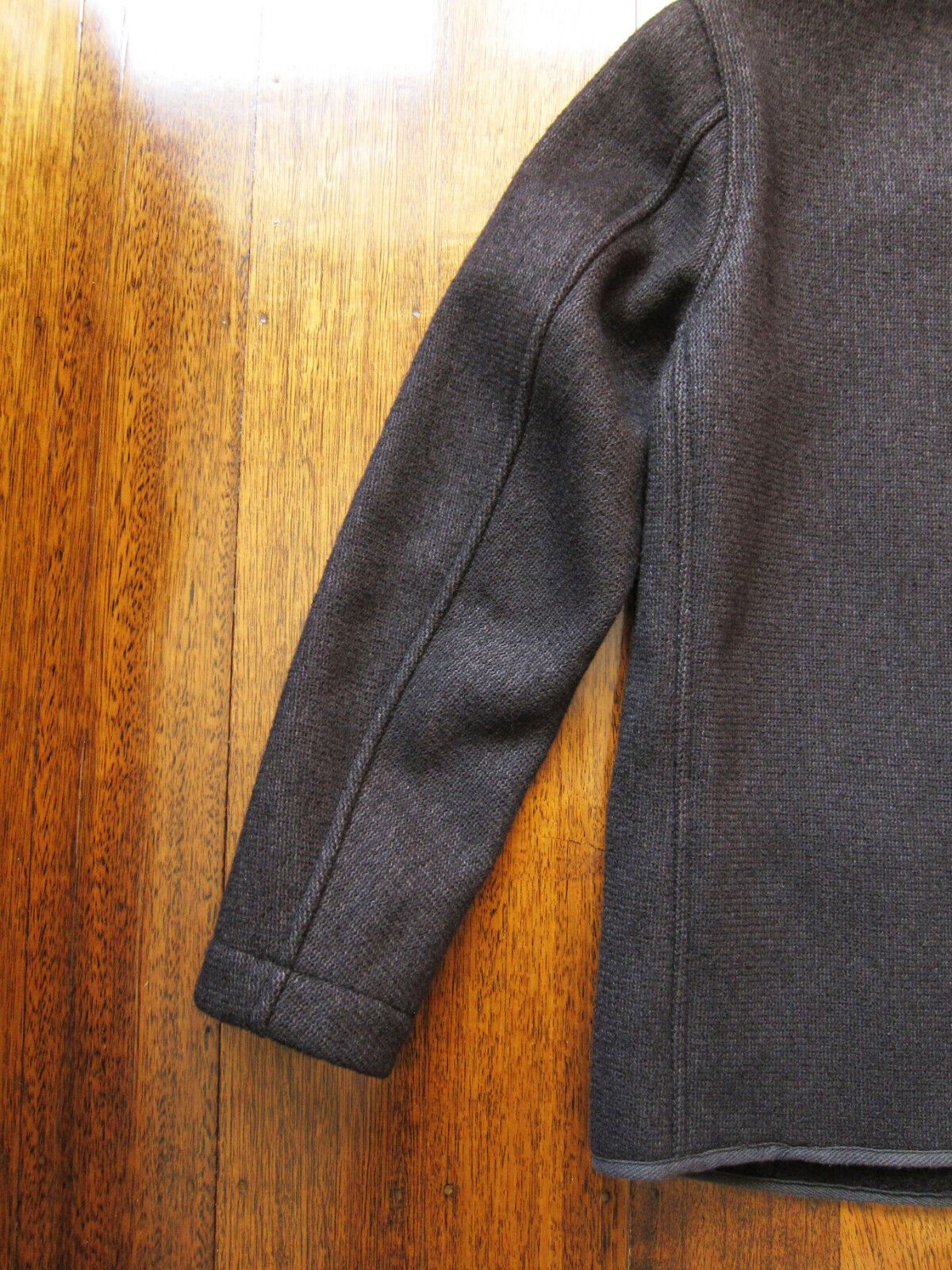 Brown's Beach Collarless Wool Jacket (Size 36)