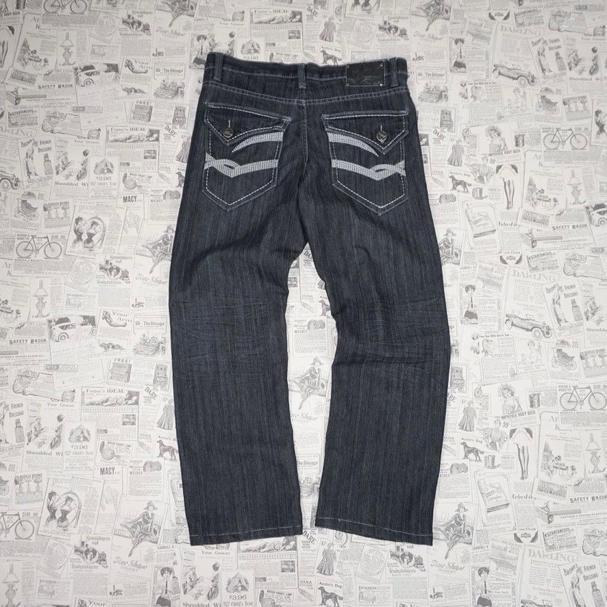 Vintage 32 - Vintage Y2K Vigo brand grunge faded 2000s denim pants Size US 32 / EU 48 - 1 Thumbnail