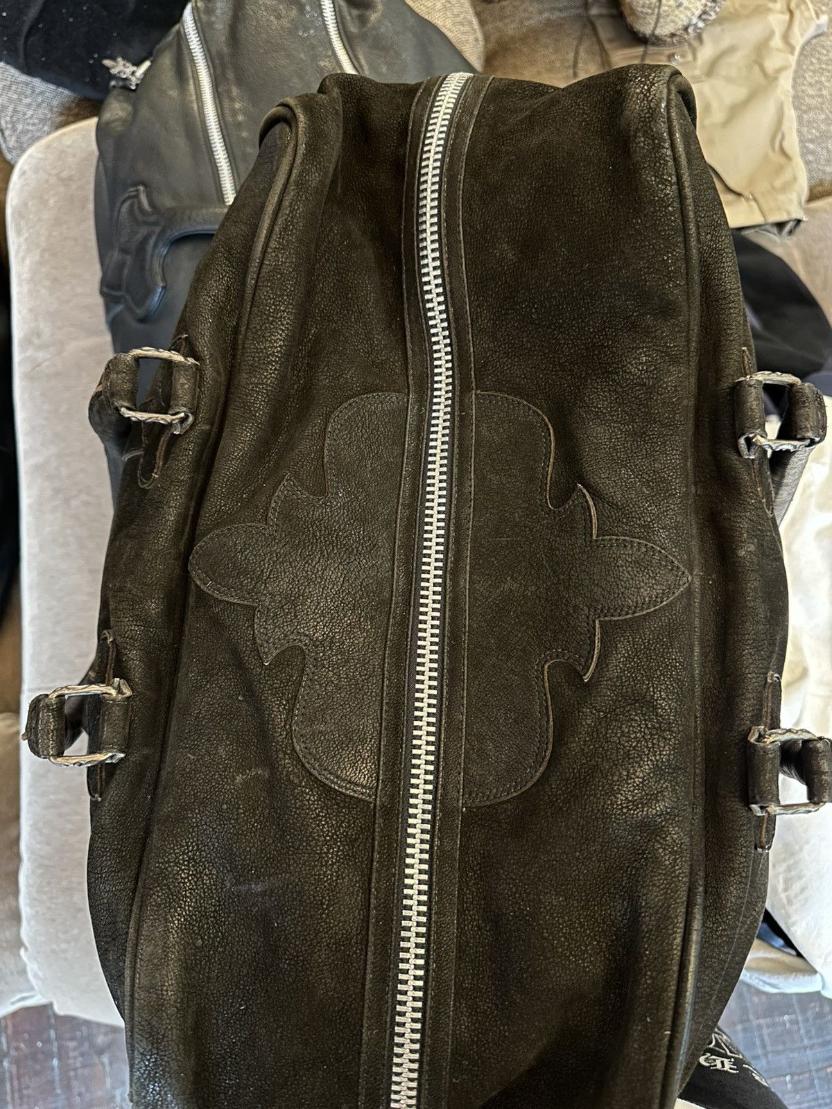 Chrome Hearts CHROME HEARTS SUEDE LEATHER XL BAG Size ONE SIZE - 5 Thumbnail