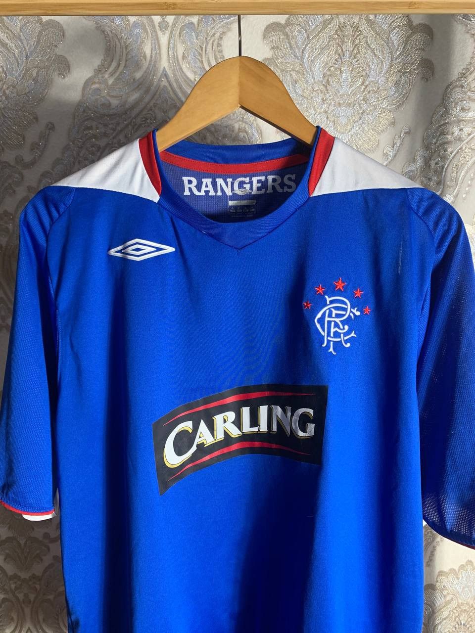 Umbro VINTAGE UMBRO FC RANGERS SCOTLAND SOCCER JERSEY RETRO Y2K Size US XL / EU 56 / 4 - 3 Thumbnail