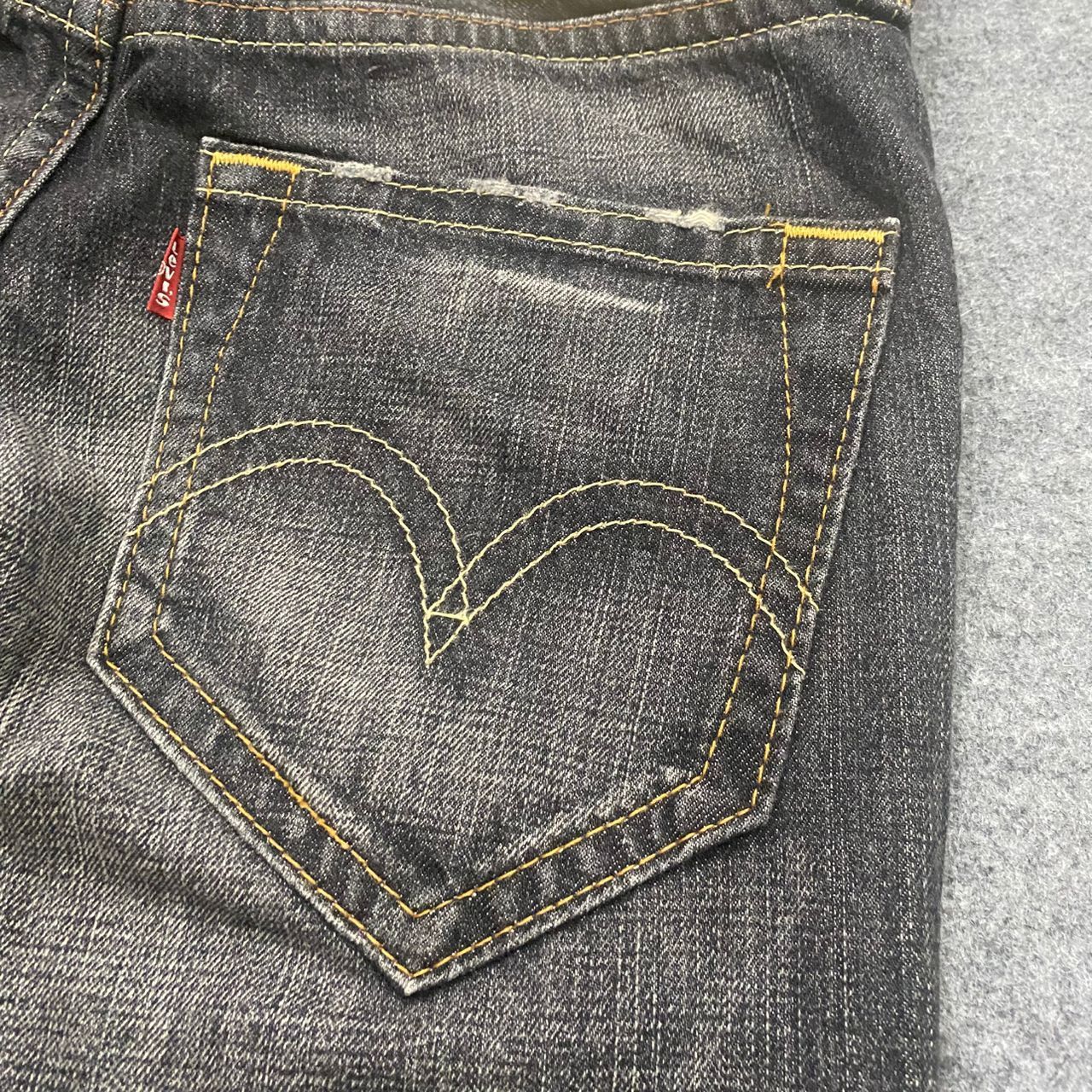 Japanese Brand 💥Flare💥Vintage Levis 507 Flare Denim Size US 32 / EU 48 - 14 Thumbnail