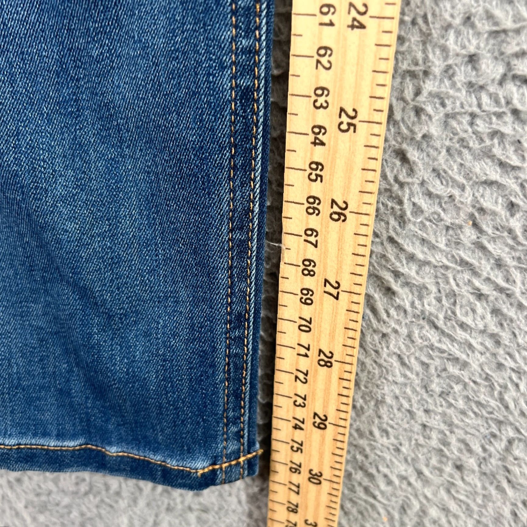 Rag & Bone VINTAGE rag & bone Women's Skinny Jeans Size 26 Medium Wash Denim Stretch Zip Fly USA Girls Size 26" / US 2 / IT 38 - 2 Thumbnail
