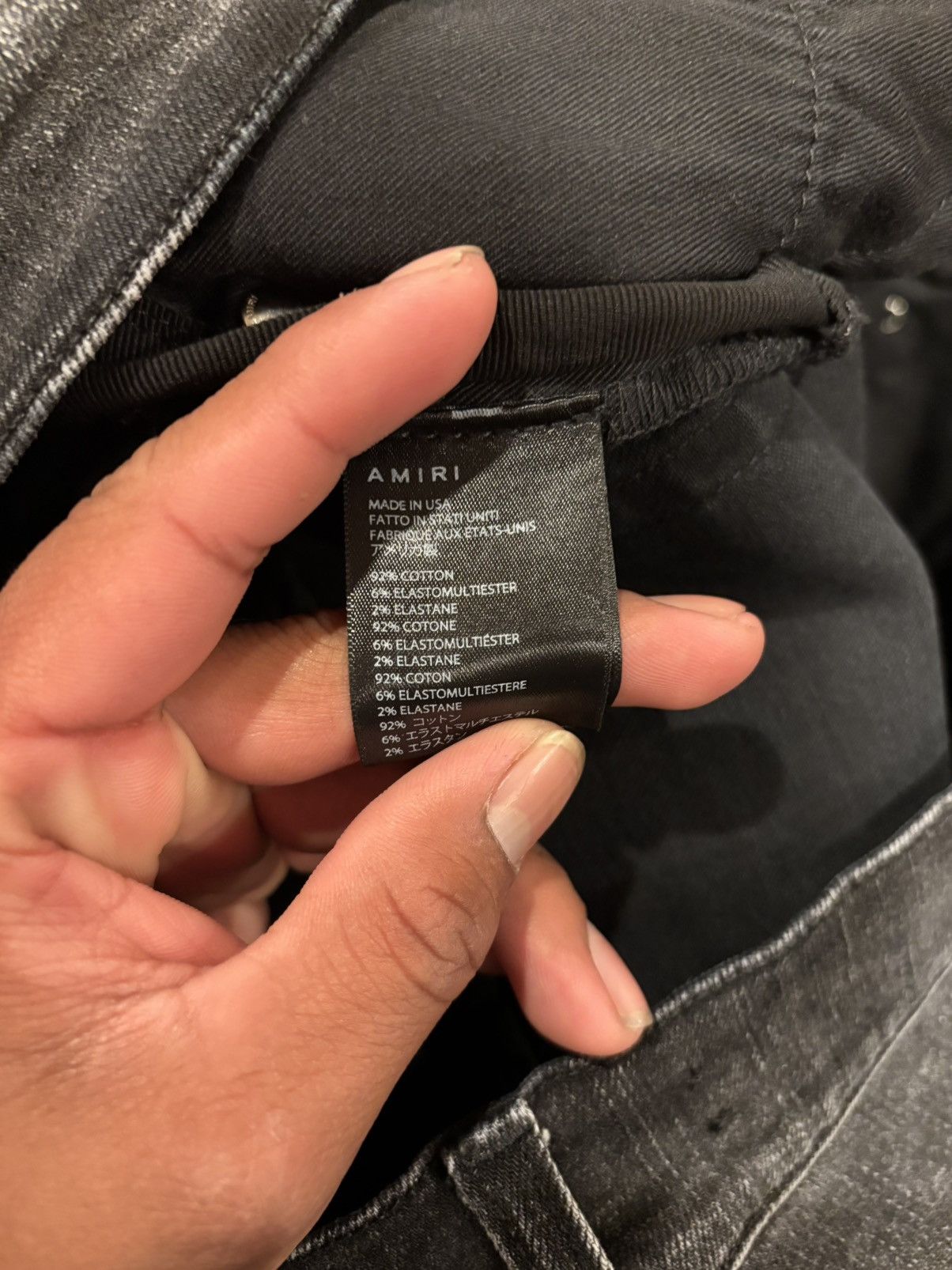 Amiri Amiri jeans Size US 36 / EU 52 - 14 Thumbnail