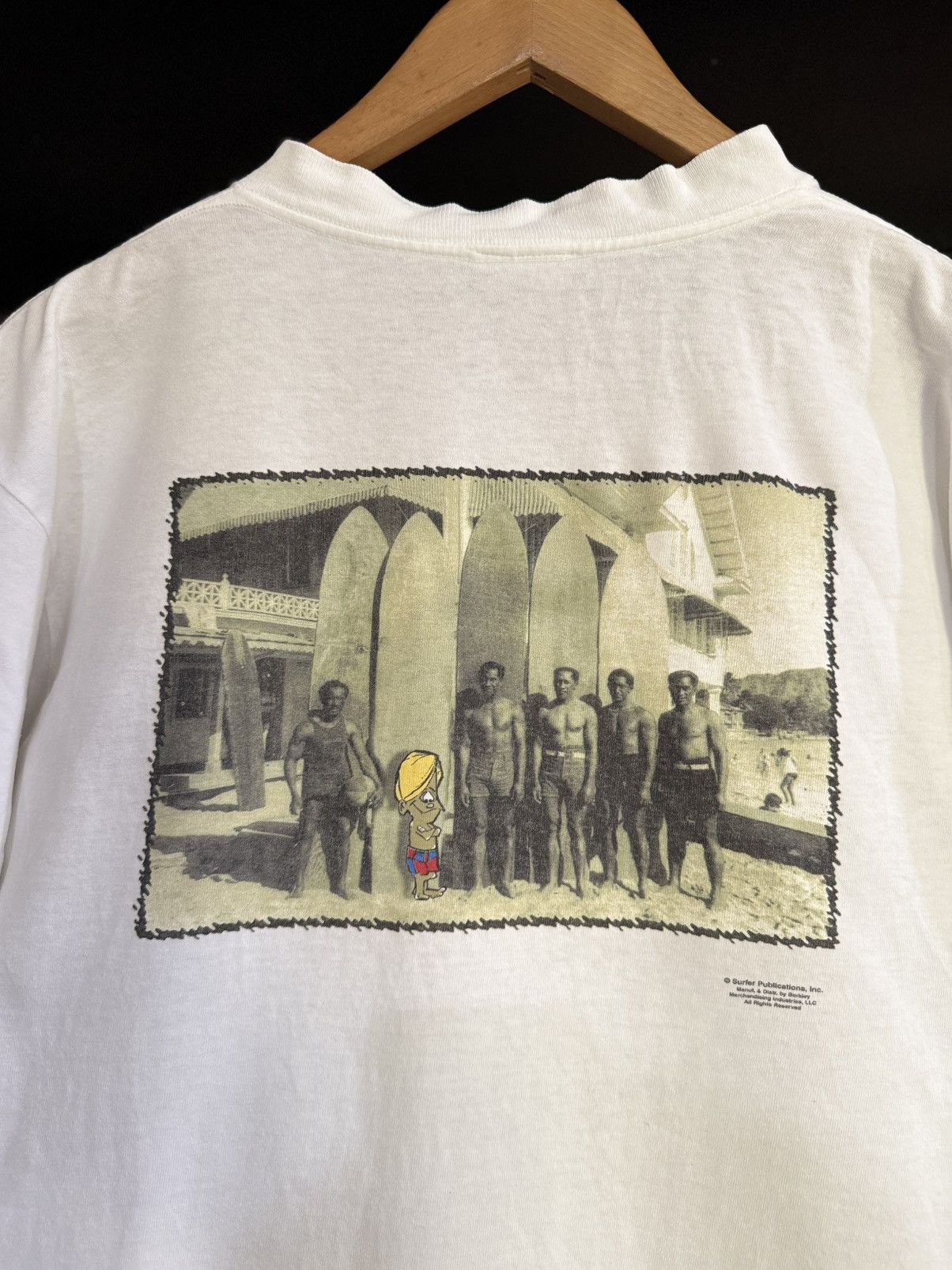 Vintage Vintage 90s Murphy Surfer Publications Photo tee Size US L / EU 52-54 / 3 - 2 Thumbnail