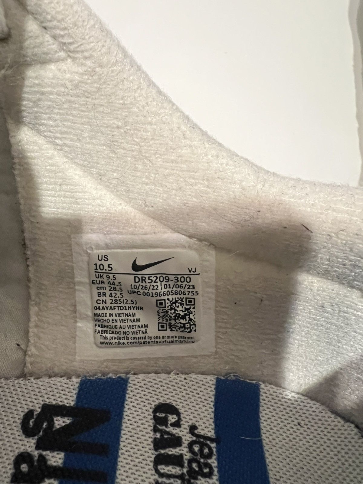 Jean Paul Gaultier × Nike × Sacai Nike x Sacai Jean Paul Gaultier VaporWaffle Woven Size US 10.5 / EU 43-44 - 7 Thumbnail