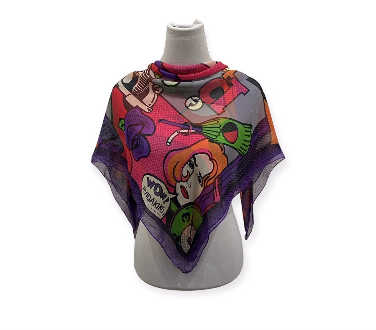 Japanese Brand Japanese Brand Vividakiko Nice Design Scarves/Handkerchiefs Size ONE SIZE - 1 Thumbnail
