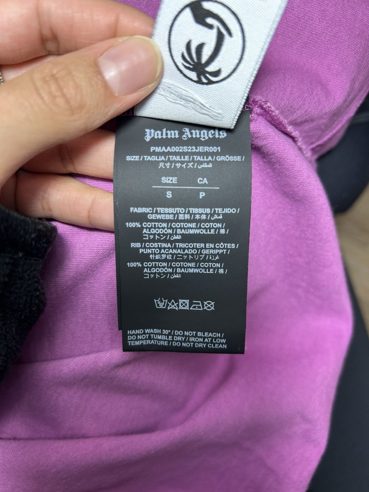 Palm Angels Palm Angels Tee Pink Size US S / EU 44-46 / 1 - 5 Thumbnail