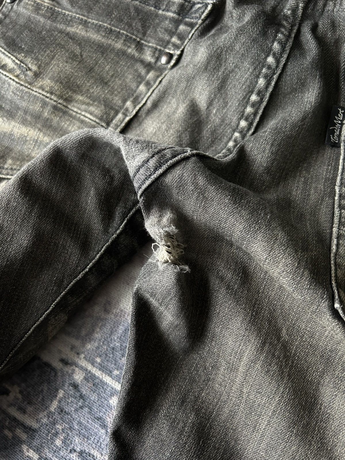 Tornado Mart Tornado Mart Washed Punk Denim Size US 32 / EU 48 - 13 Thumbnail