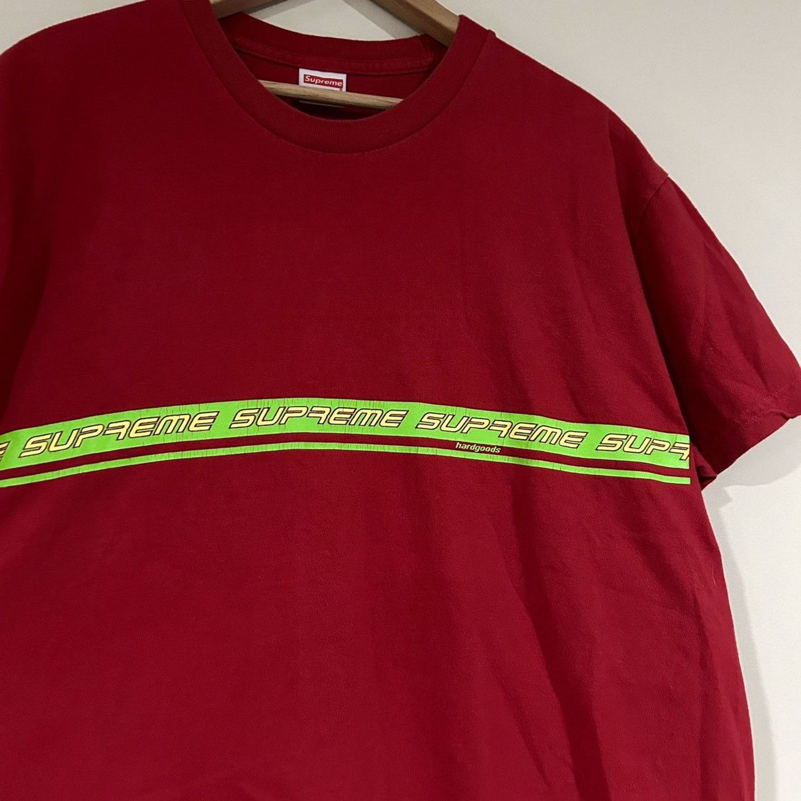 Supreme Supreme Hardgoods Striped Tee Shirt Size US L / EU 52-54 / 3 - 3 Thumbnail